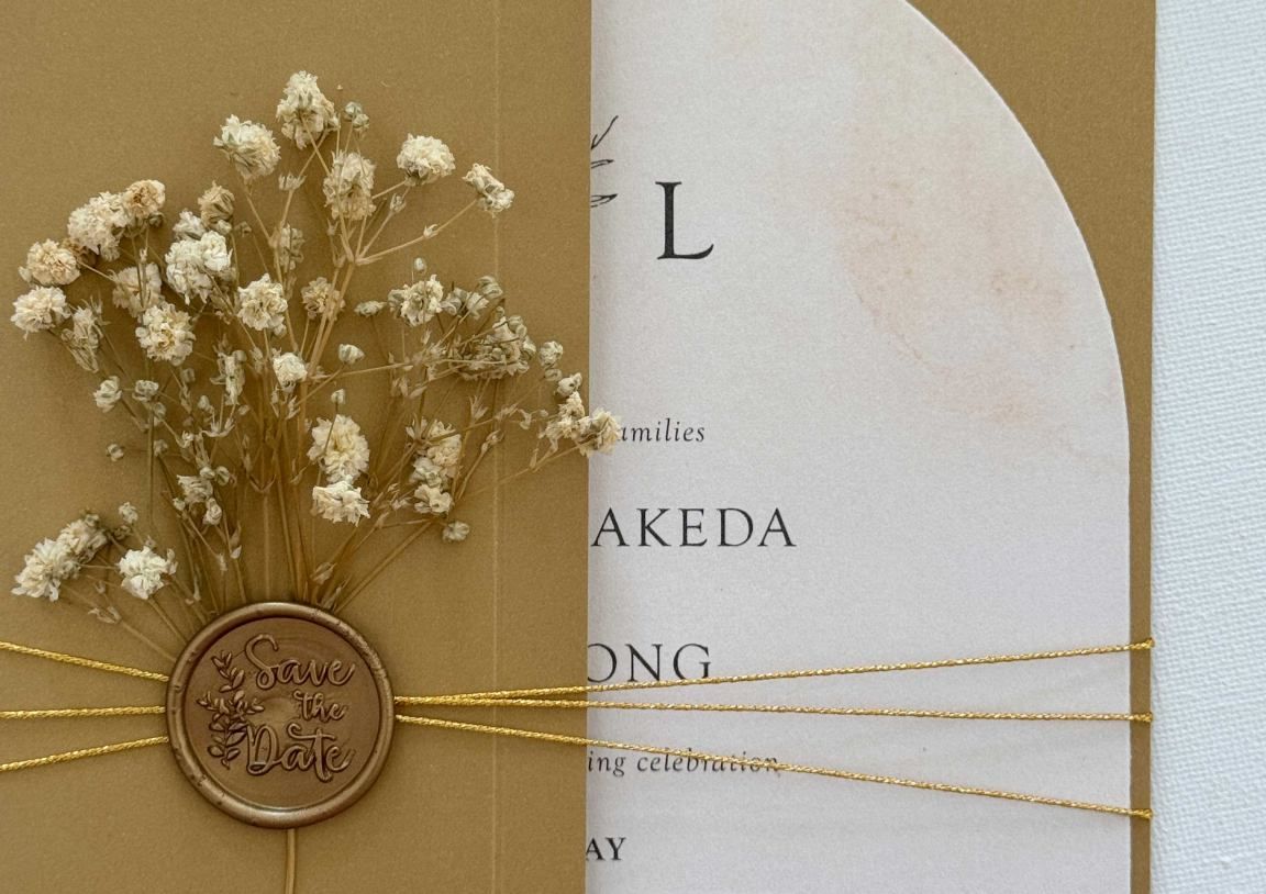 Kad Jemputan Kahwin Eksklusif Malaysia | Moden & Elegan That Wow