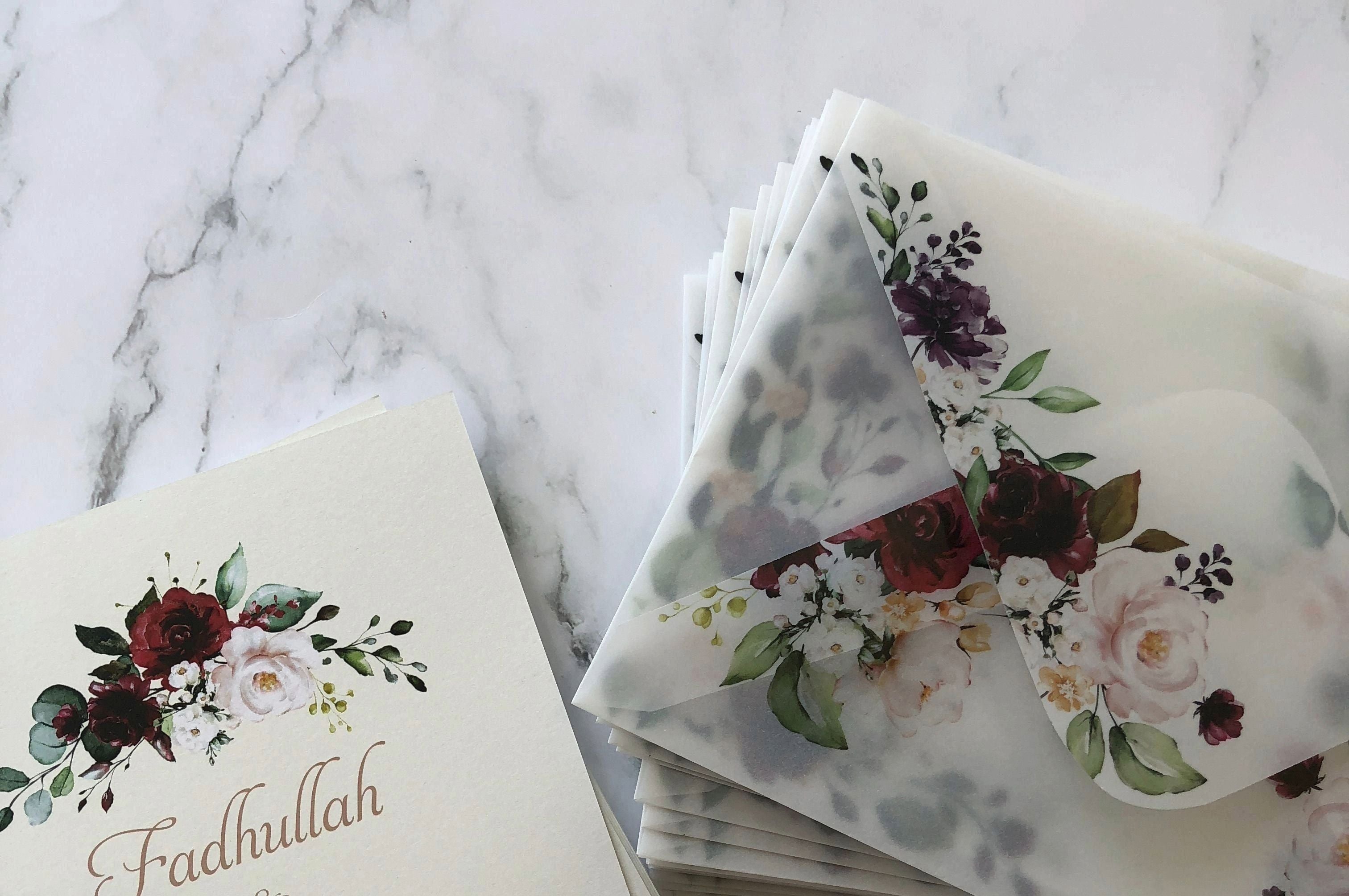 Botanical Wedding Cards: Nature-Inspired Romance