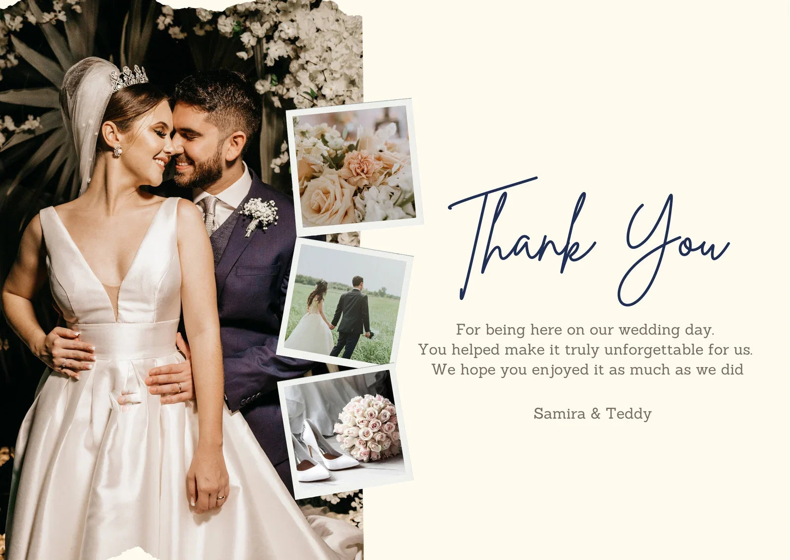 Wedding Thank You Card