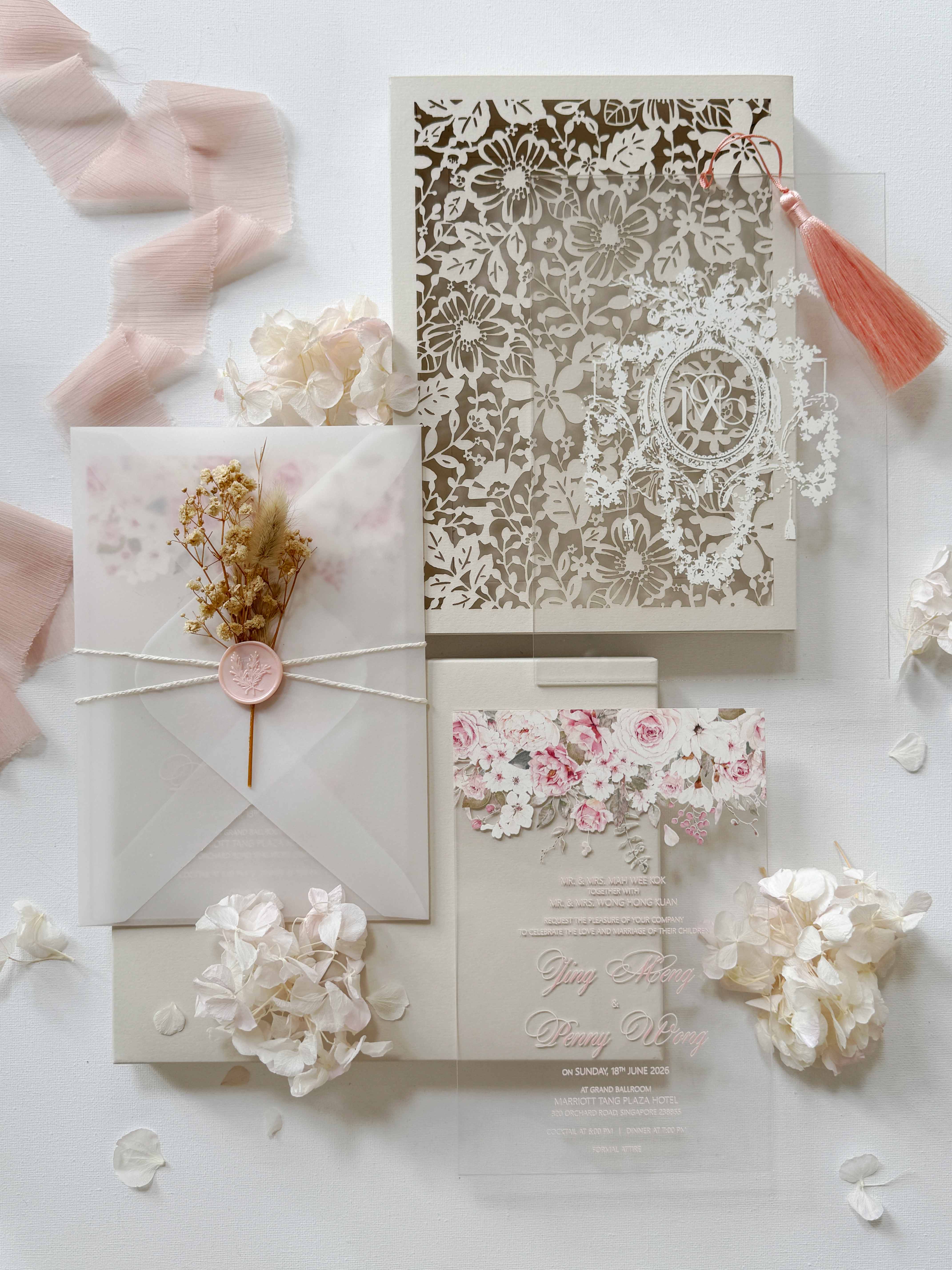 The Acrylic Keepsake Suite