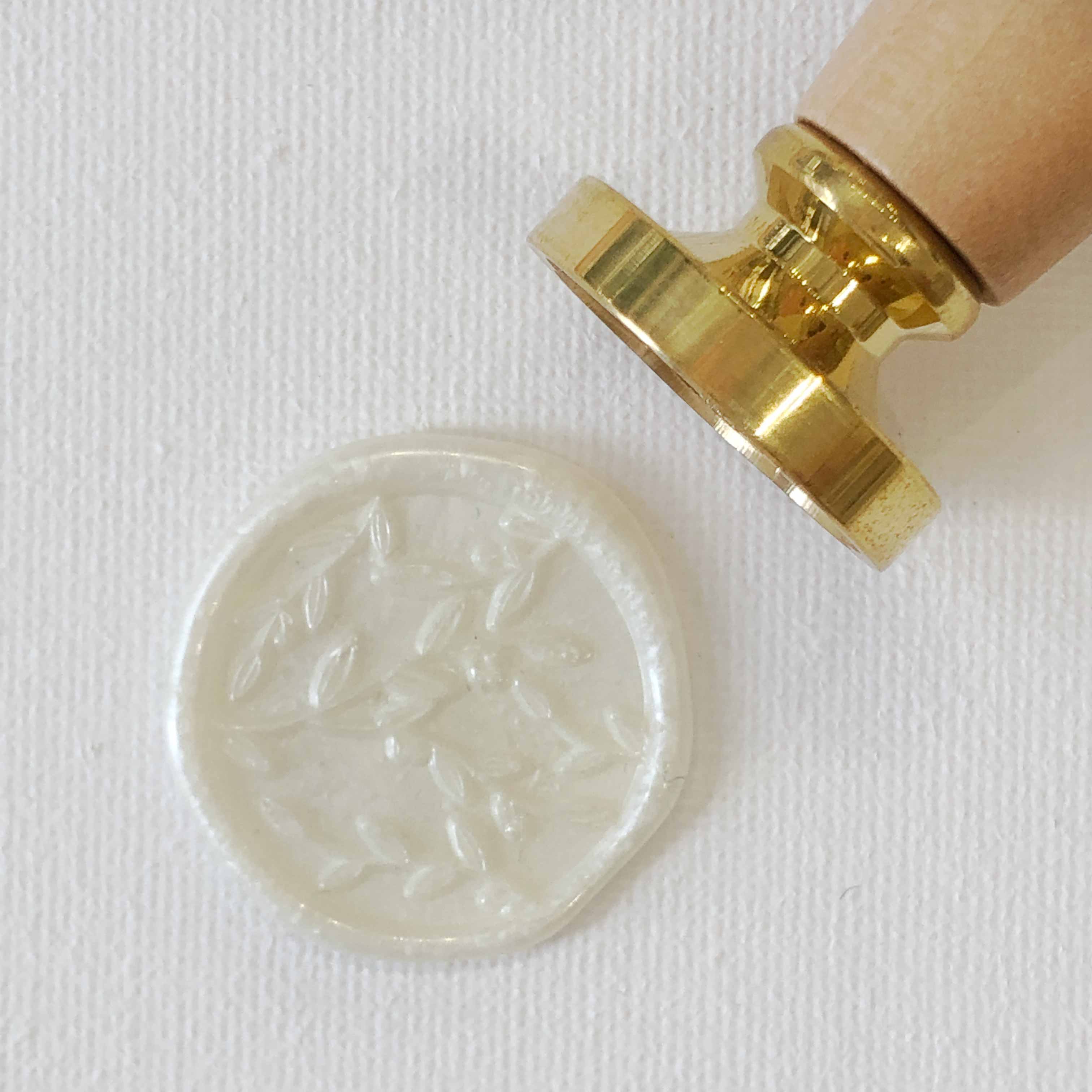 Olive Wreath Wax Seal
