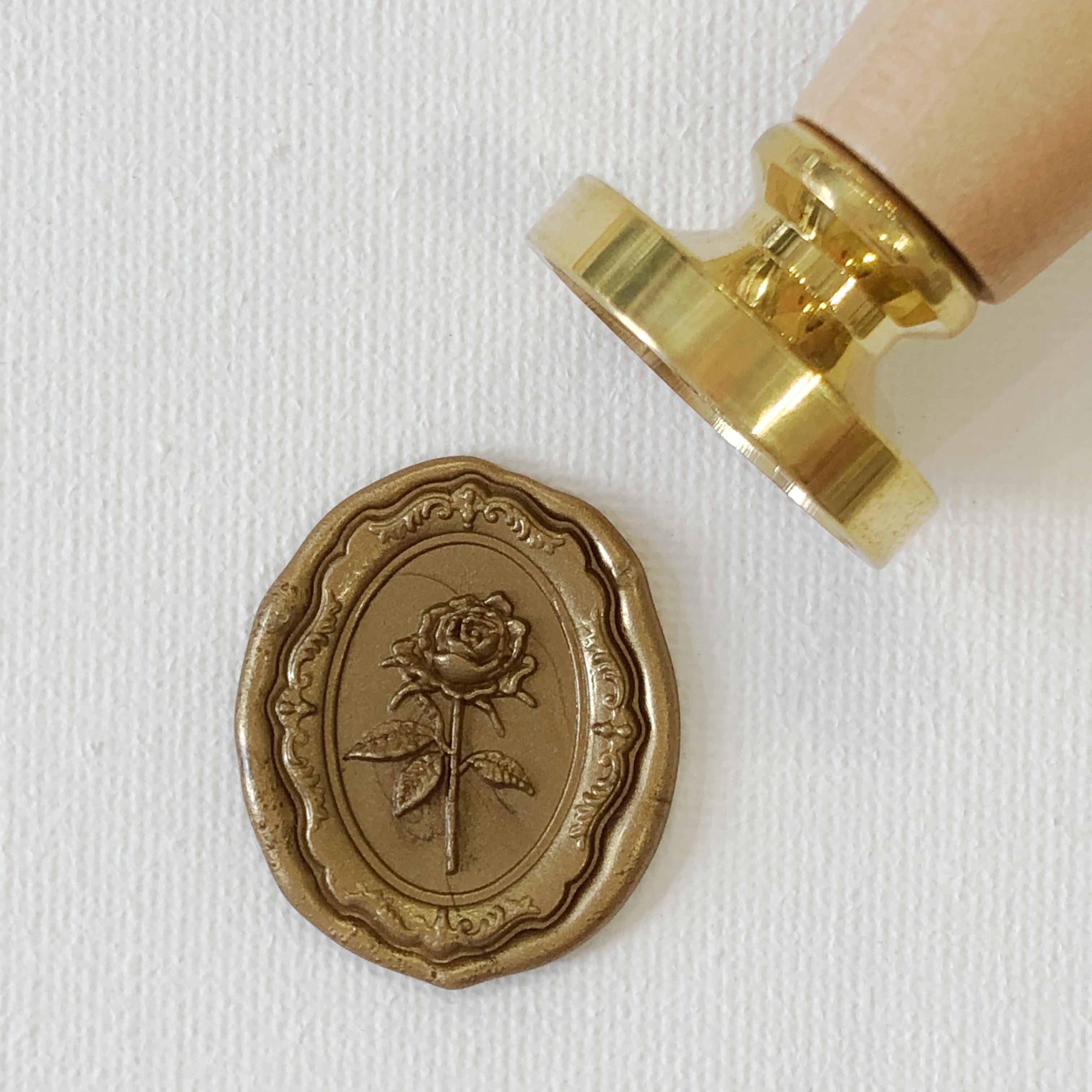 Vintage Rose Wax Seal