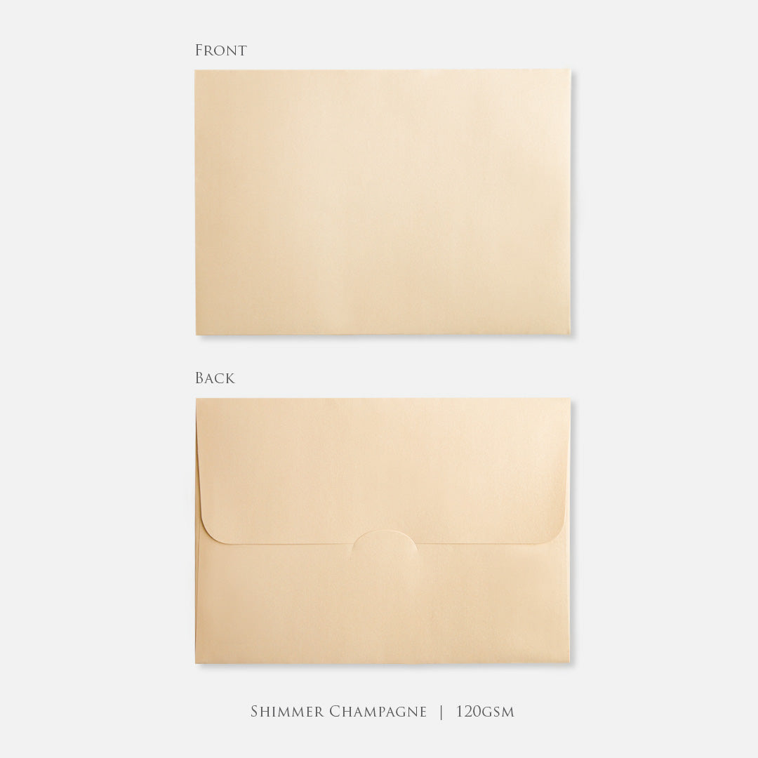 Botanical Wedding Invitation - Paperose Wedding