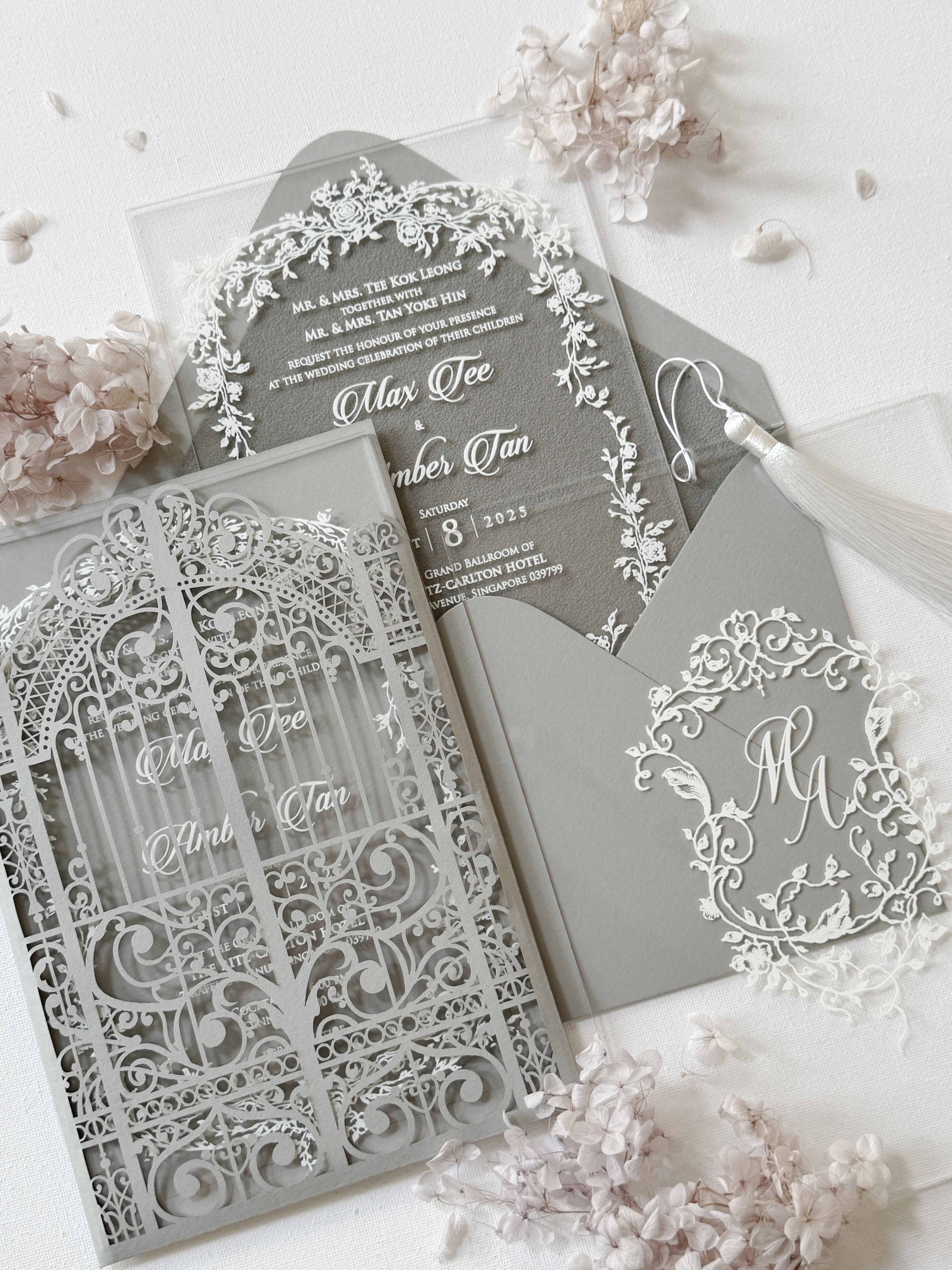 The Acrylic Keepsake Suite | Laser Cut