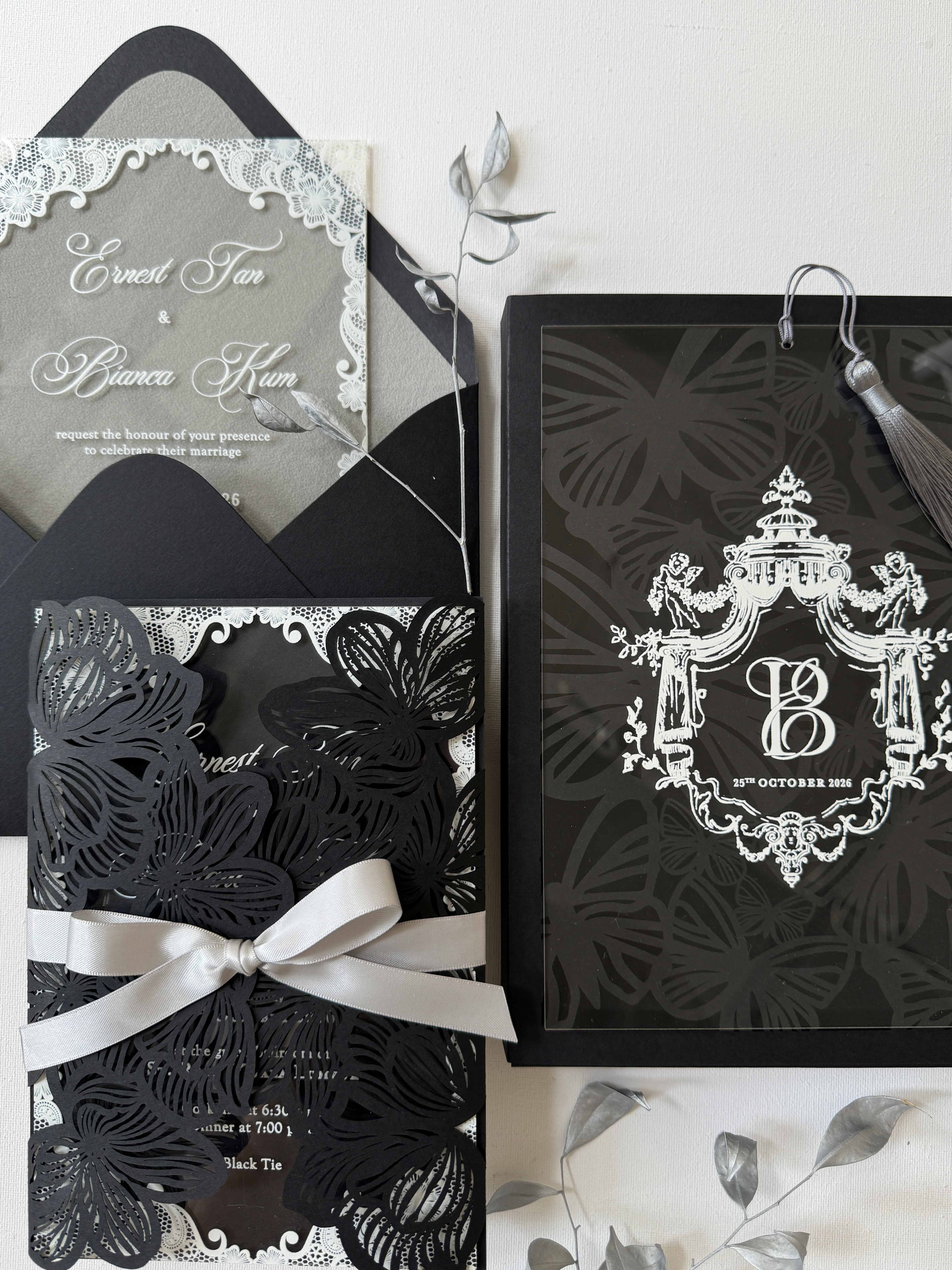 The Acrylic Keepsake Suite | Laser Cut