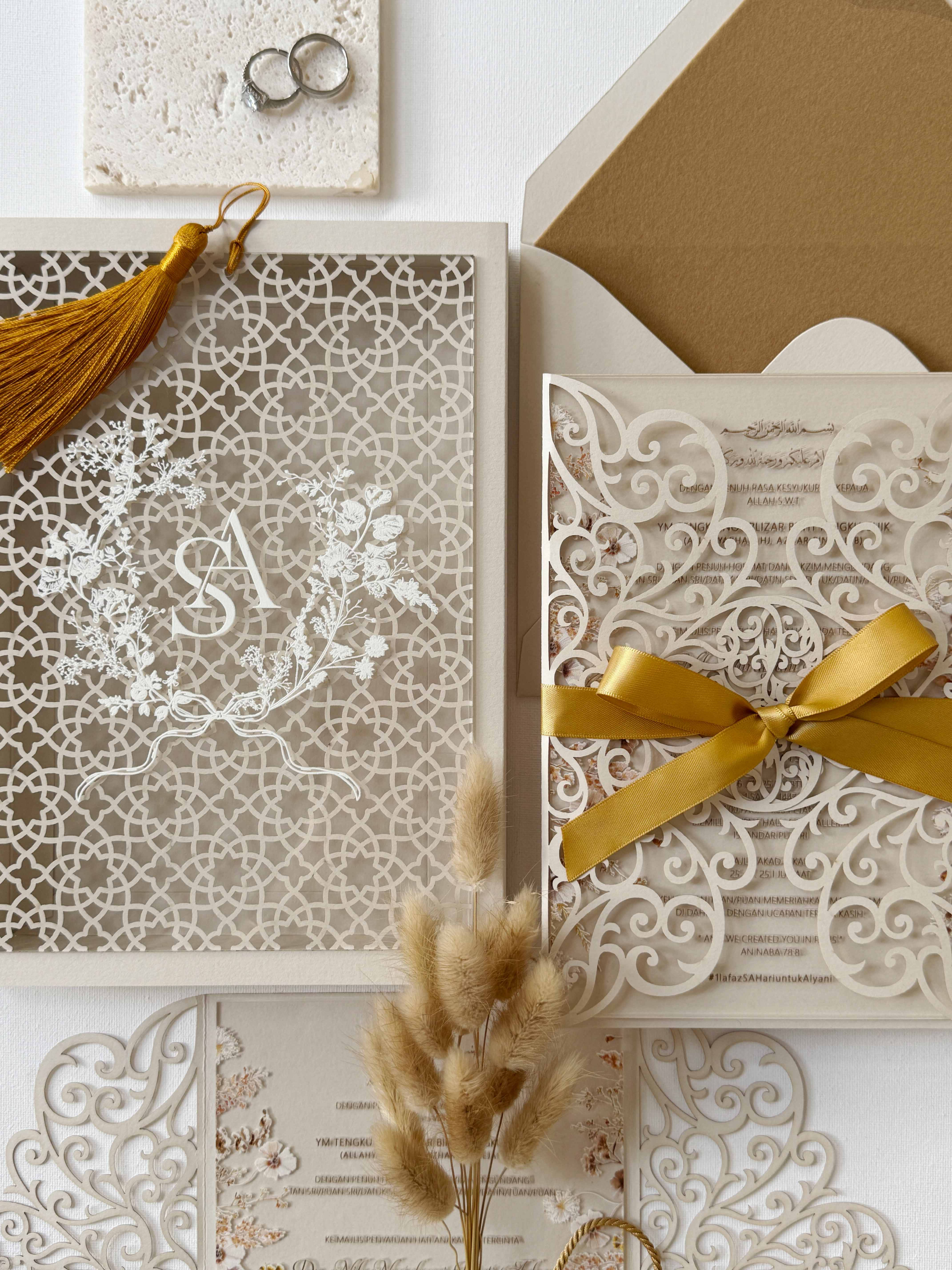 The Acrylic Keepsake Suite | Laser Cut