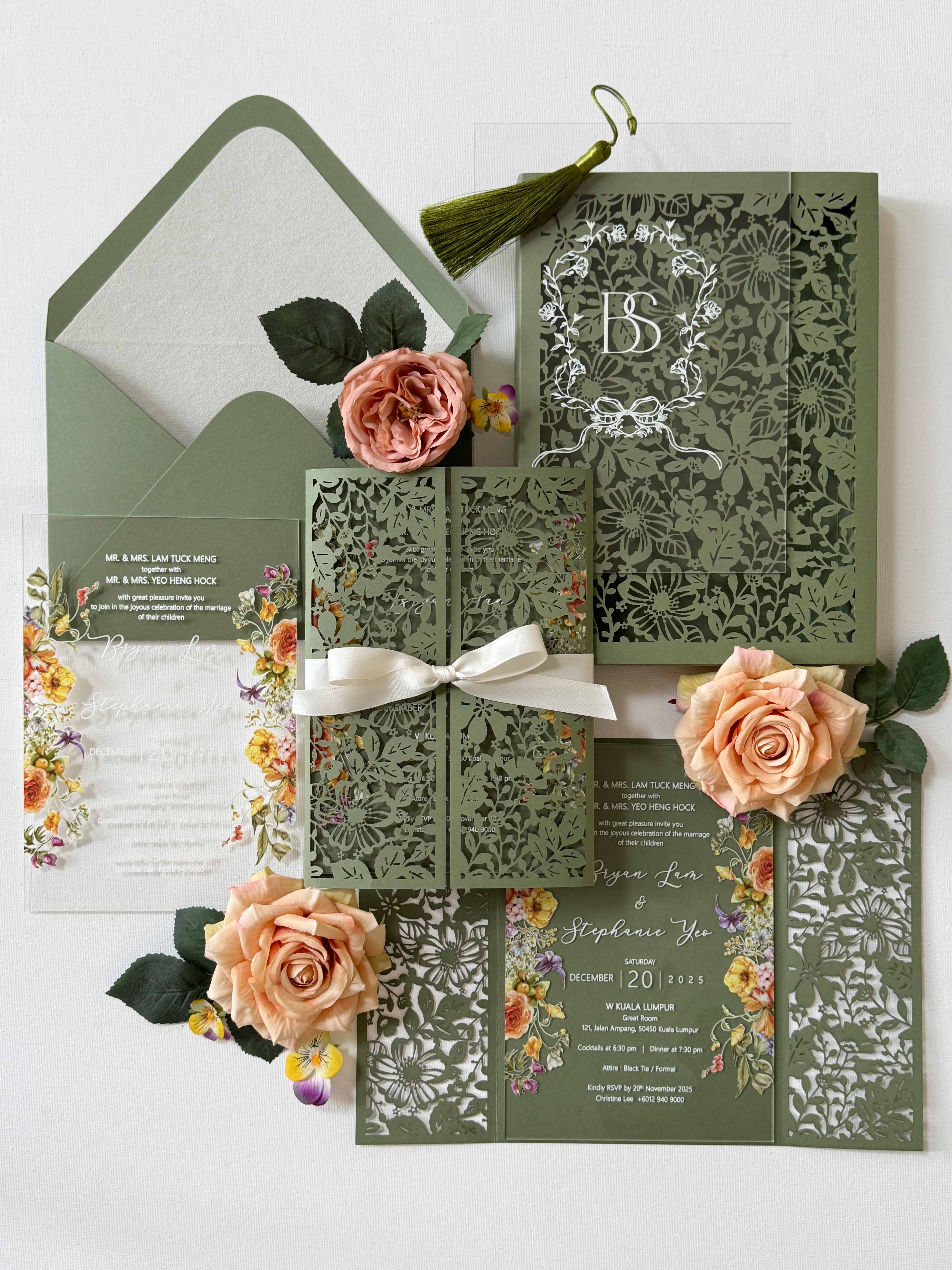 The Acrylic Keepsake Suite | Laser Cut