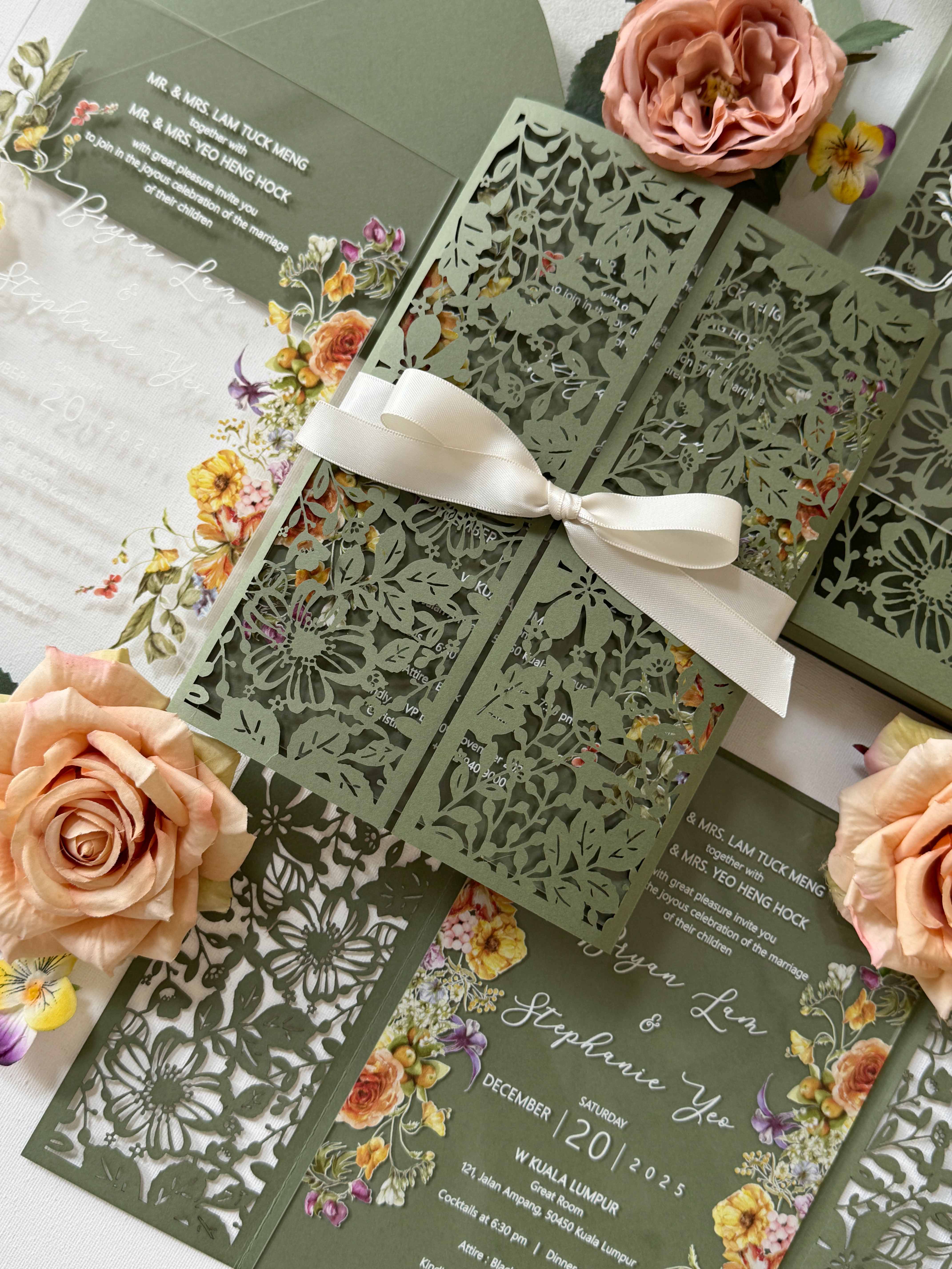 The Acrylic Keepsake Suite | Laser Cut