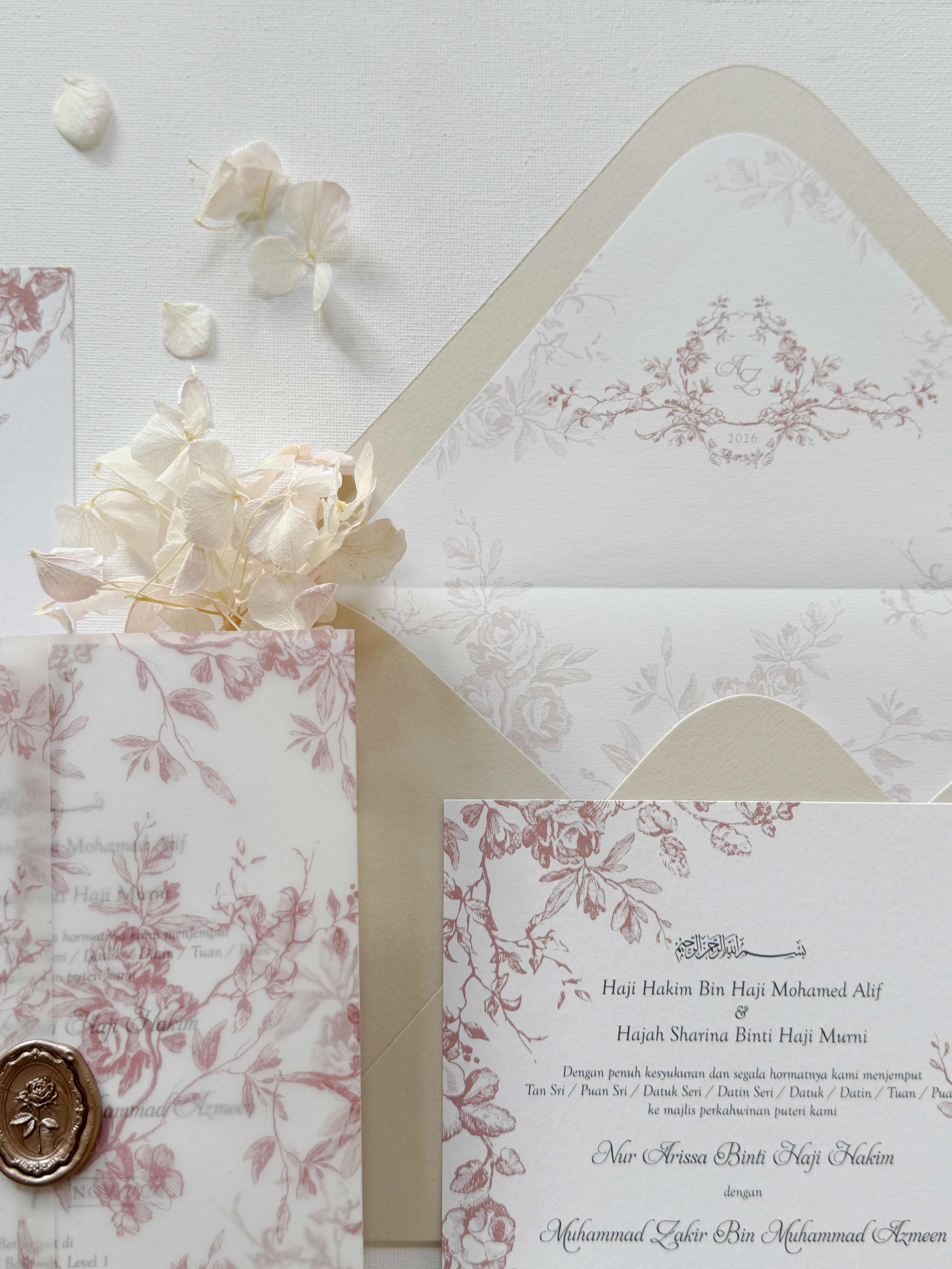 The Vellum Keepsake Suite