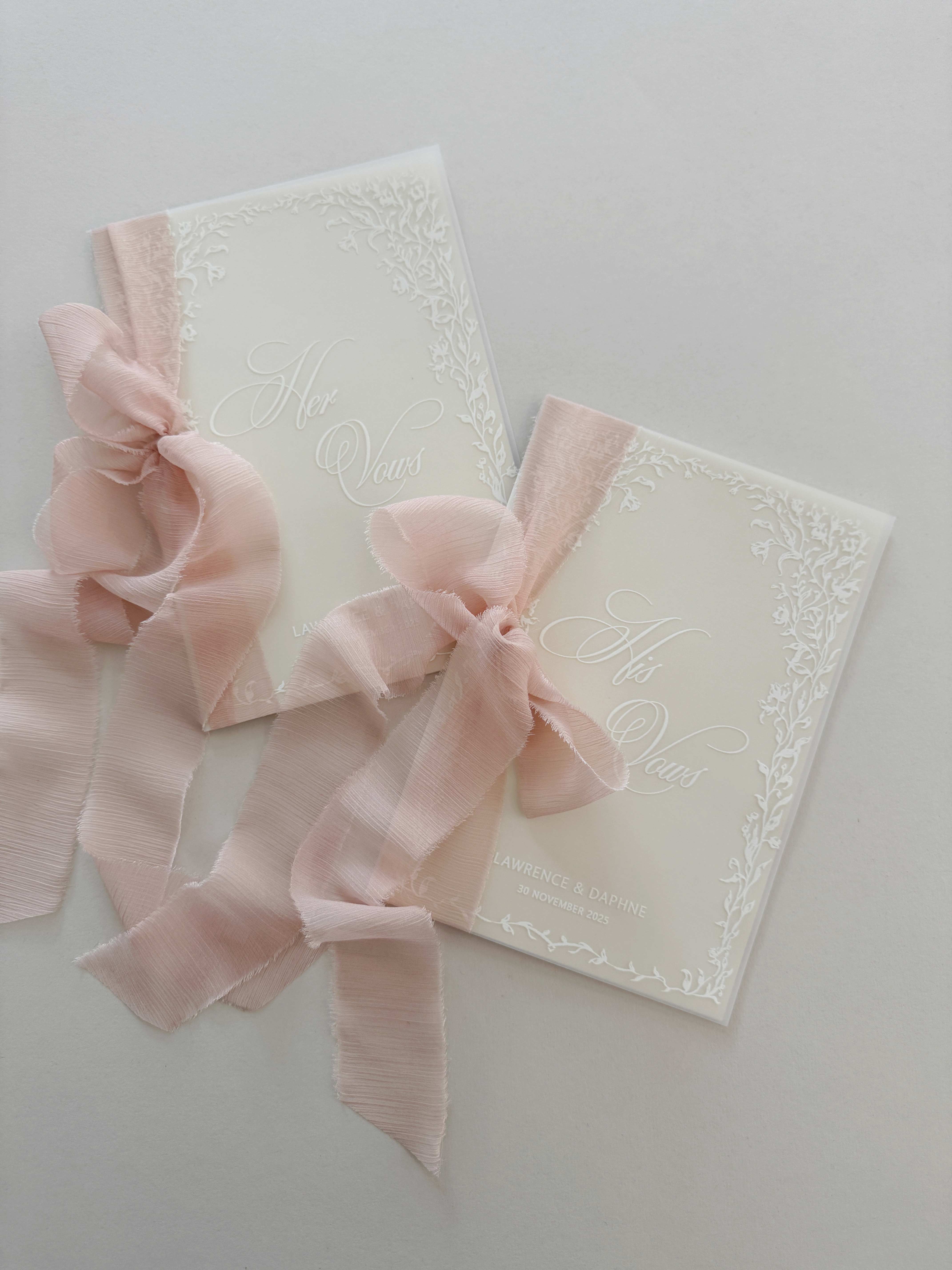 Wedding Vow Books