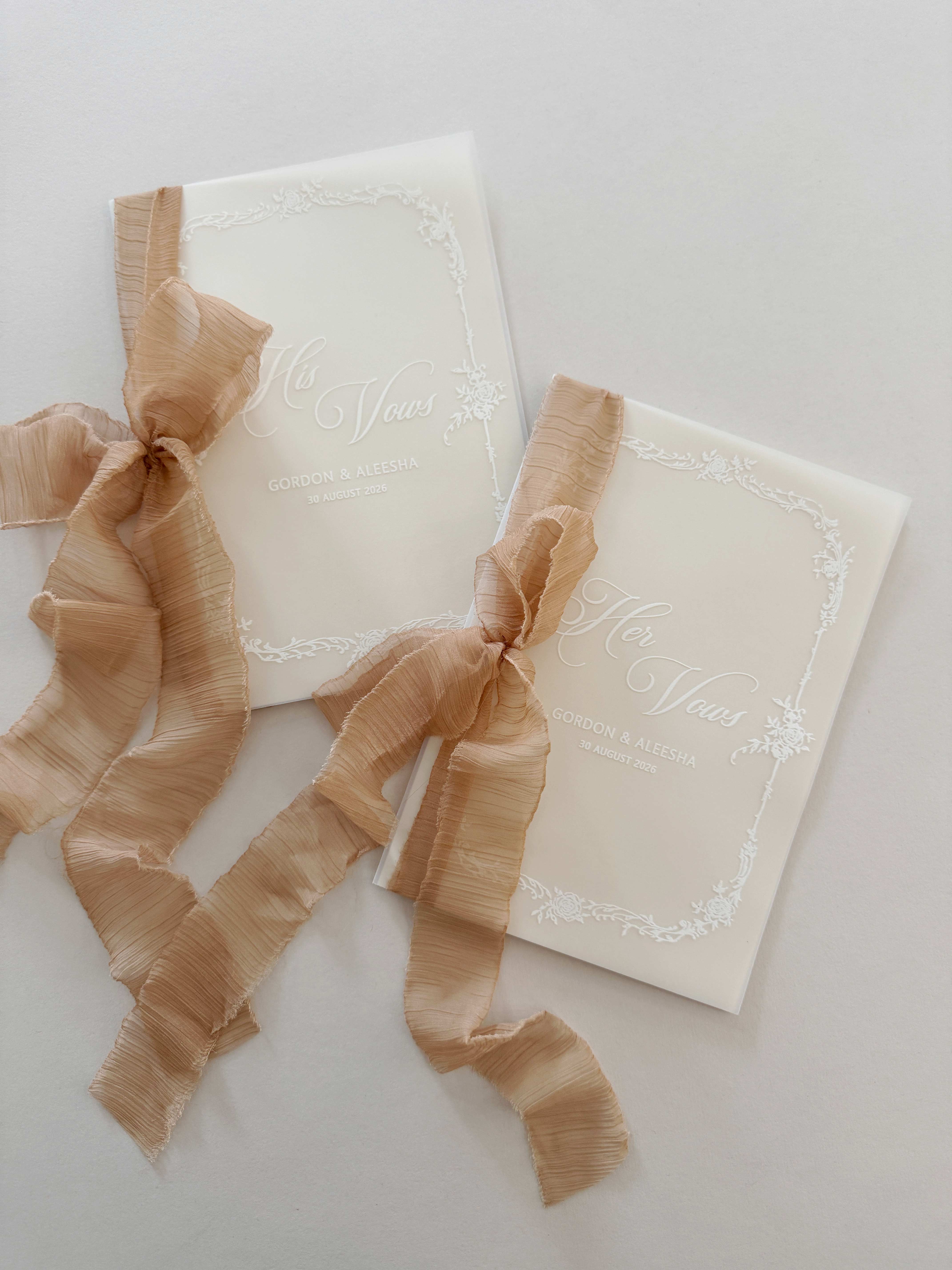 Wedding Vow Books