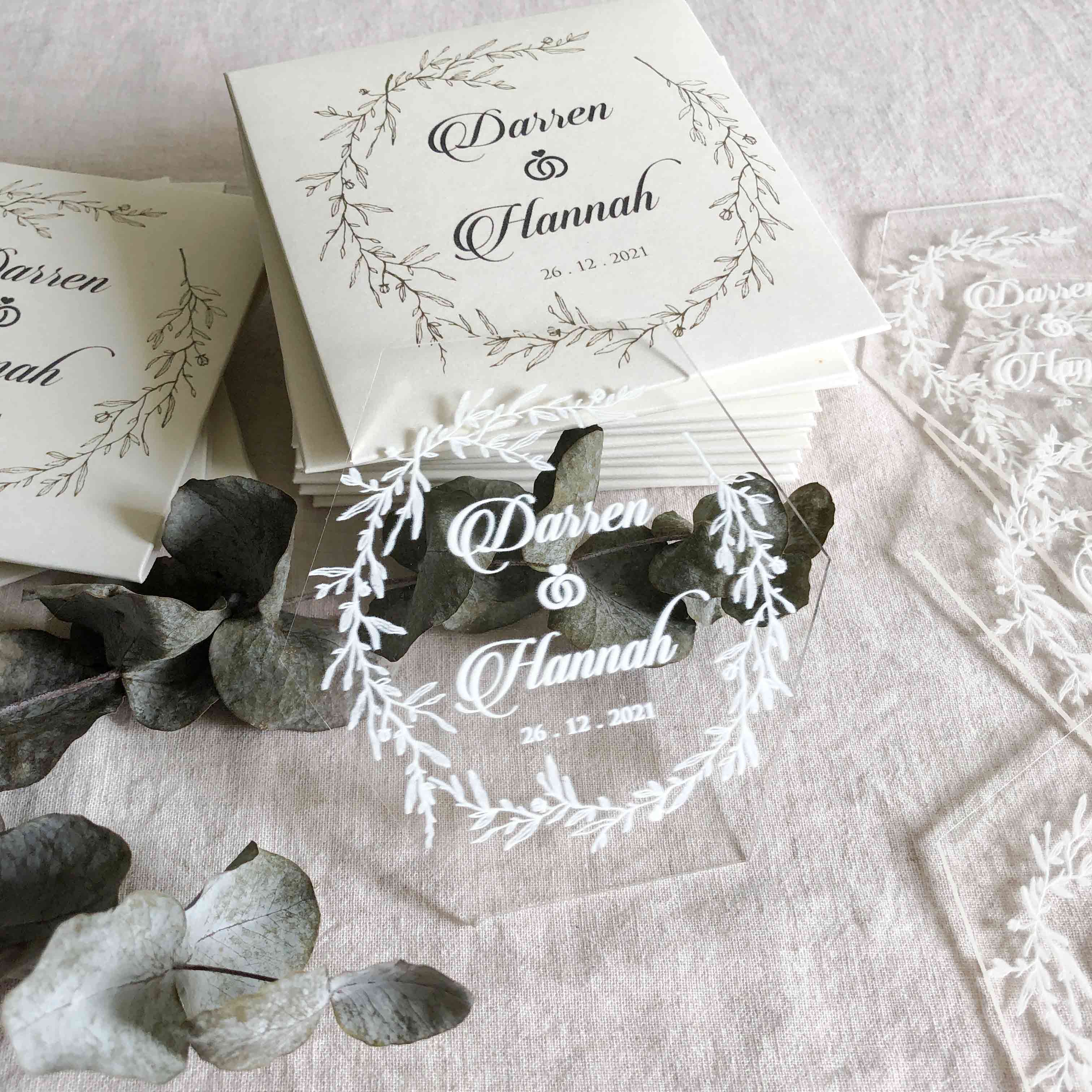 Acrylic Coaster (Hexagon)