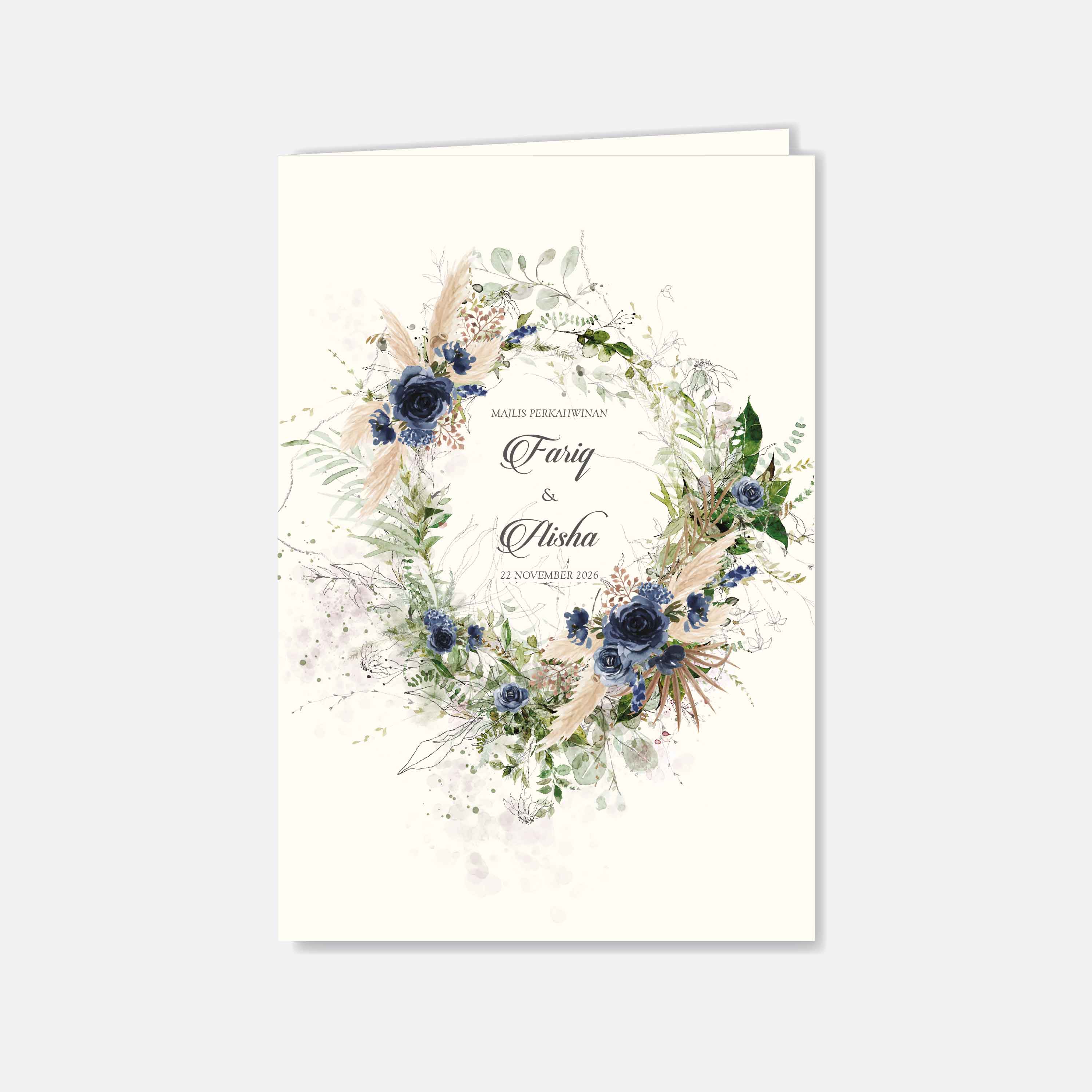 Premium Hardcover Wedding Invitation