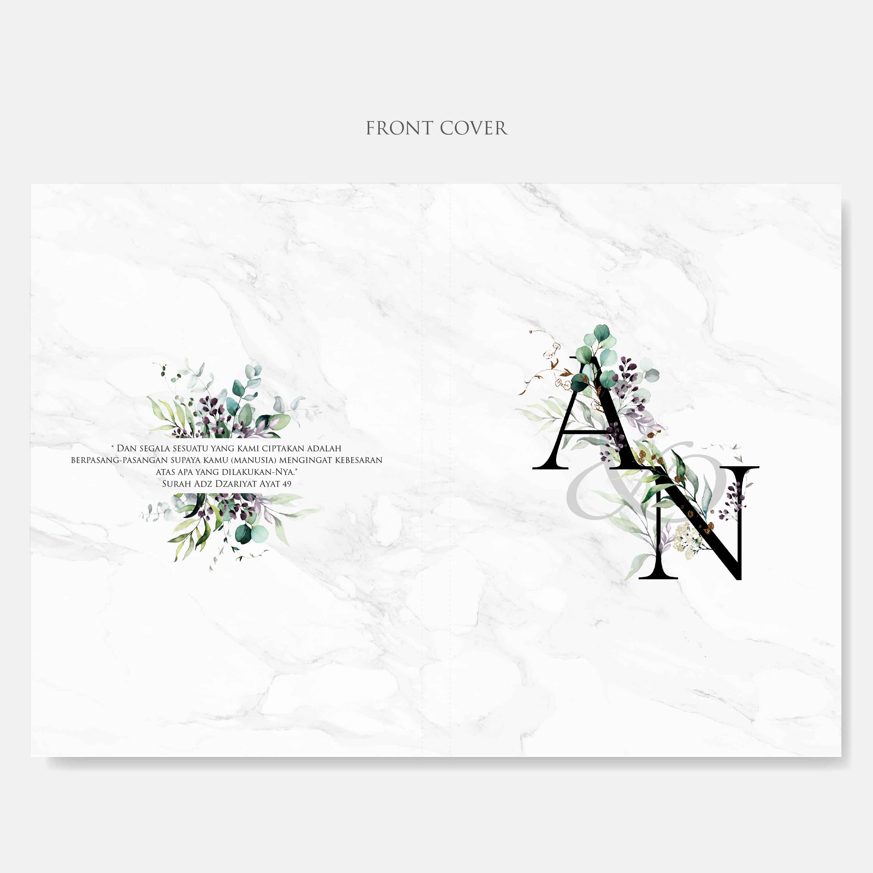 Premium Hardcover Wedding Invitation