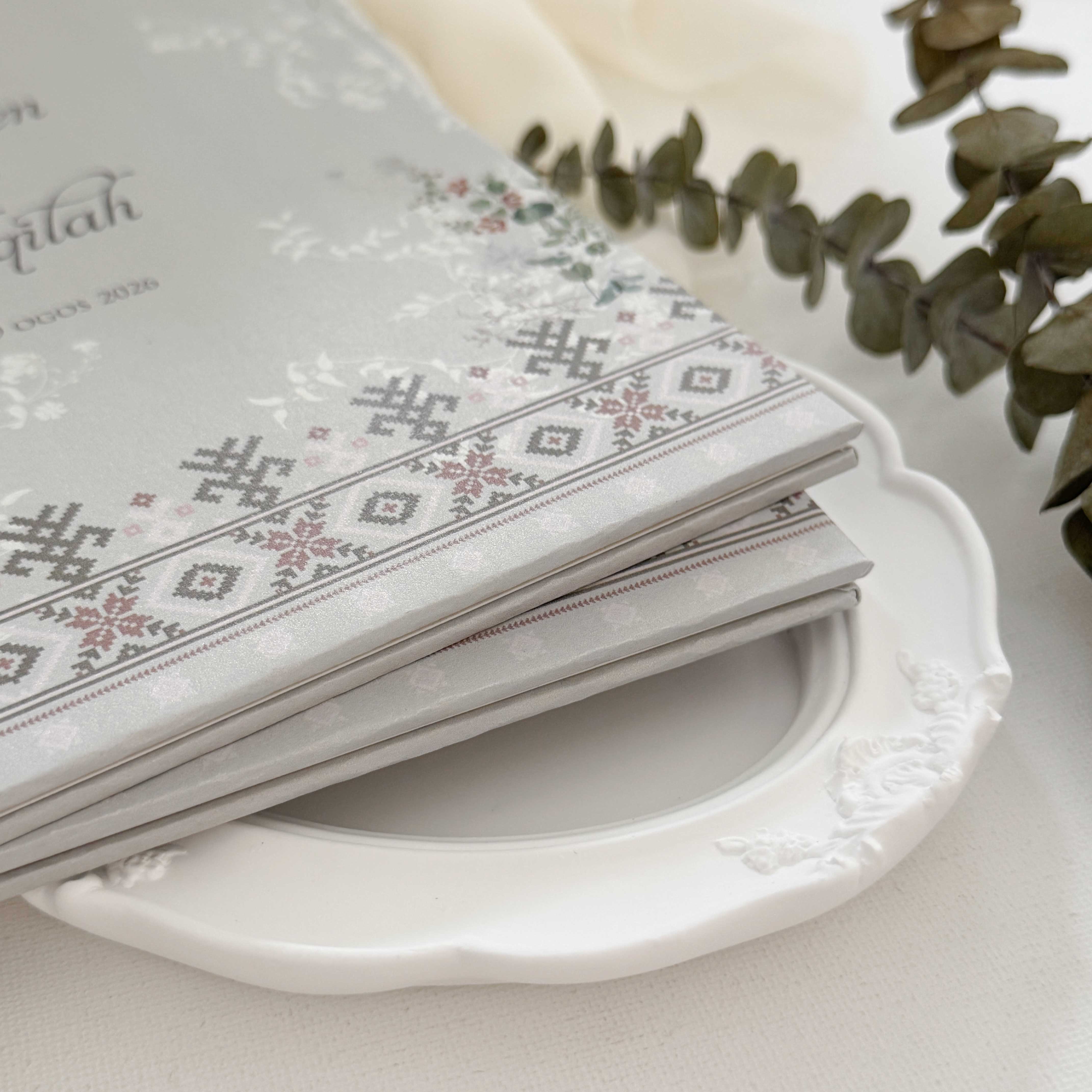 Premium Hardcover Wedding Invitation