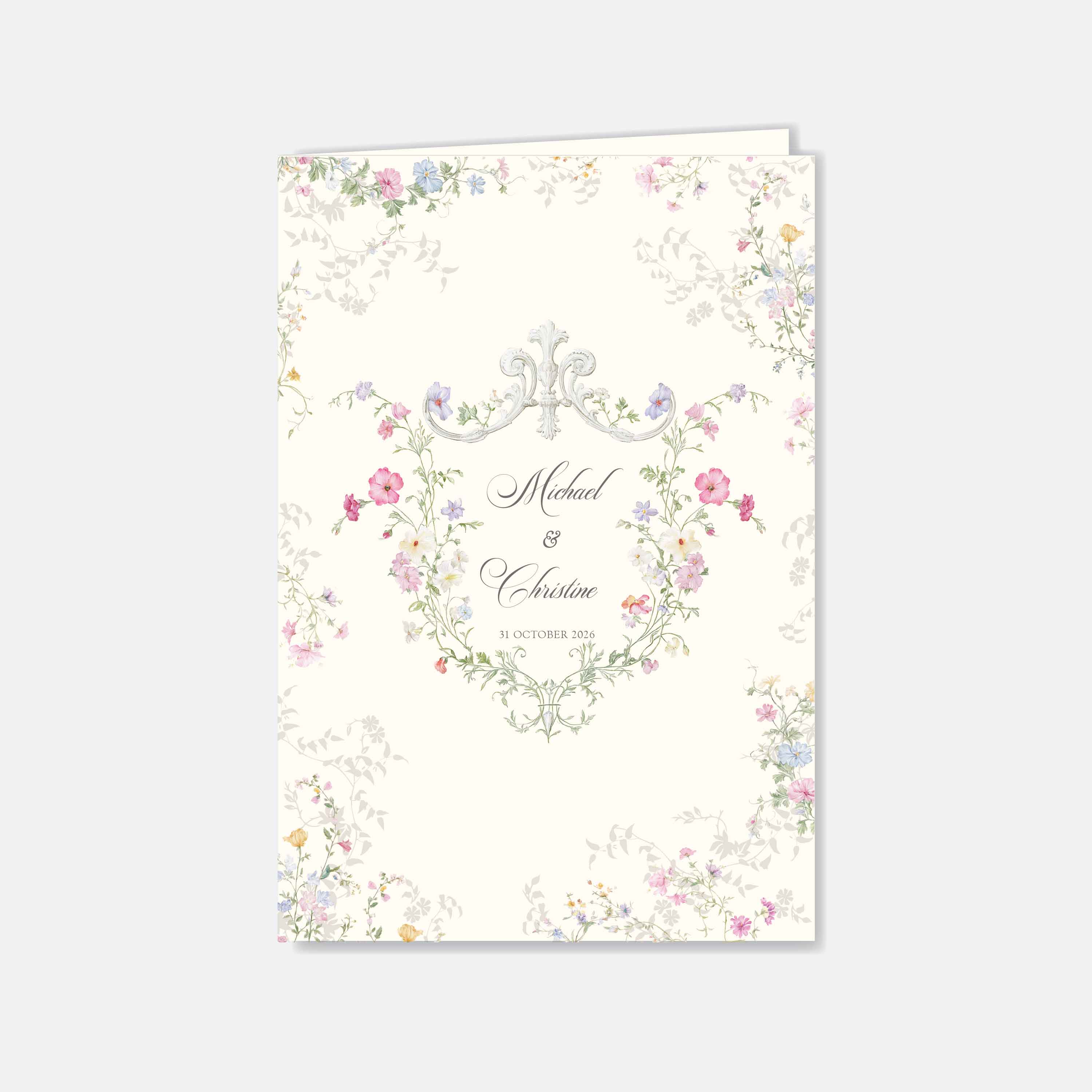 Premium Hardcover Wedding Invitation - Paperose Wedding