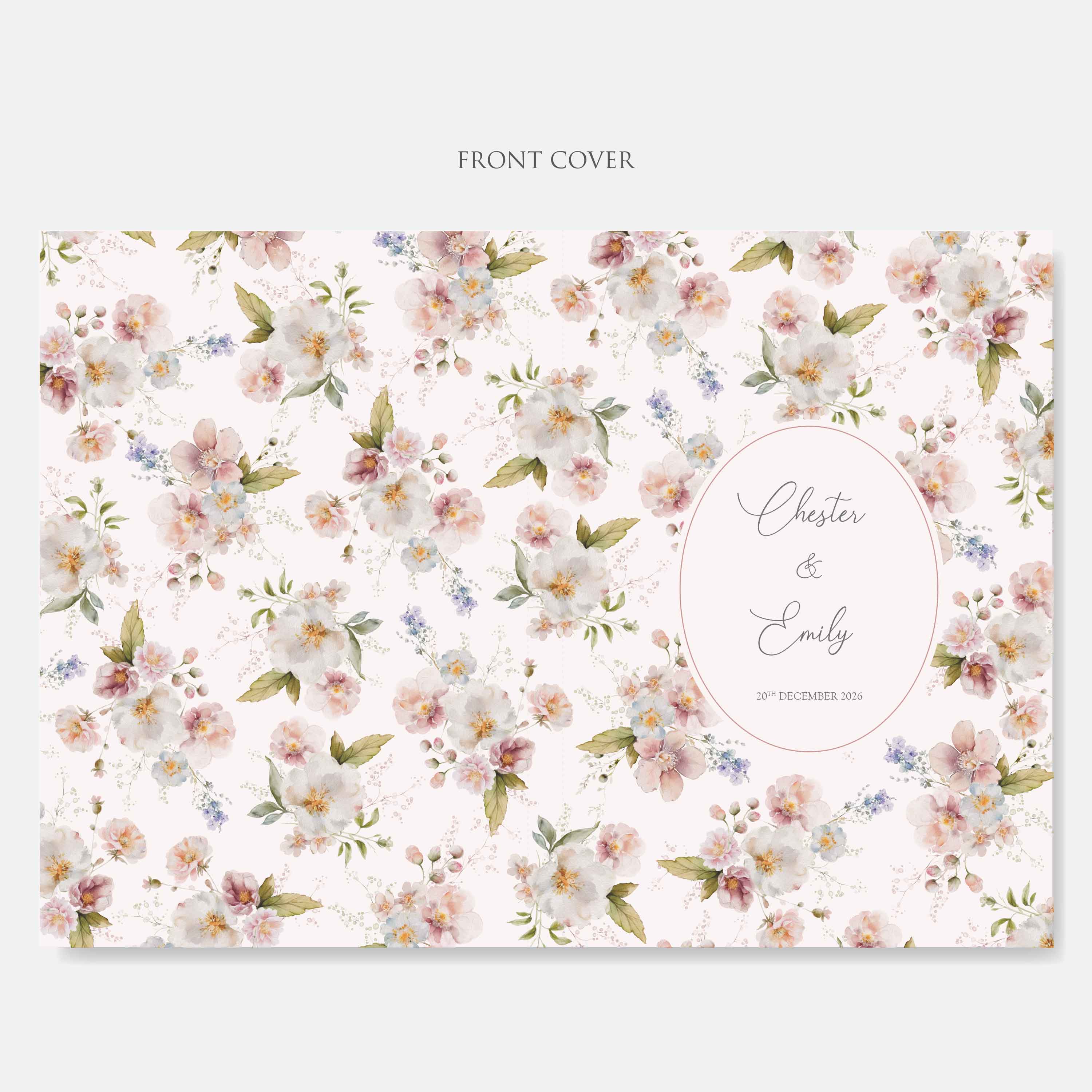 Premium Hardcover Wedding Invitation - Paperose Wedding