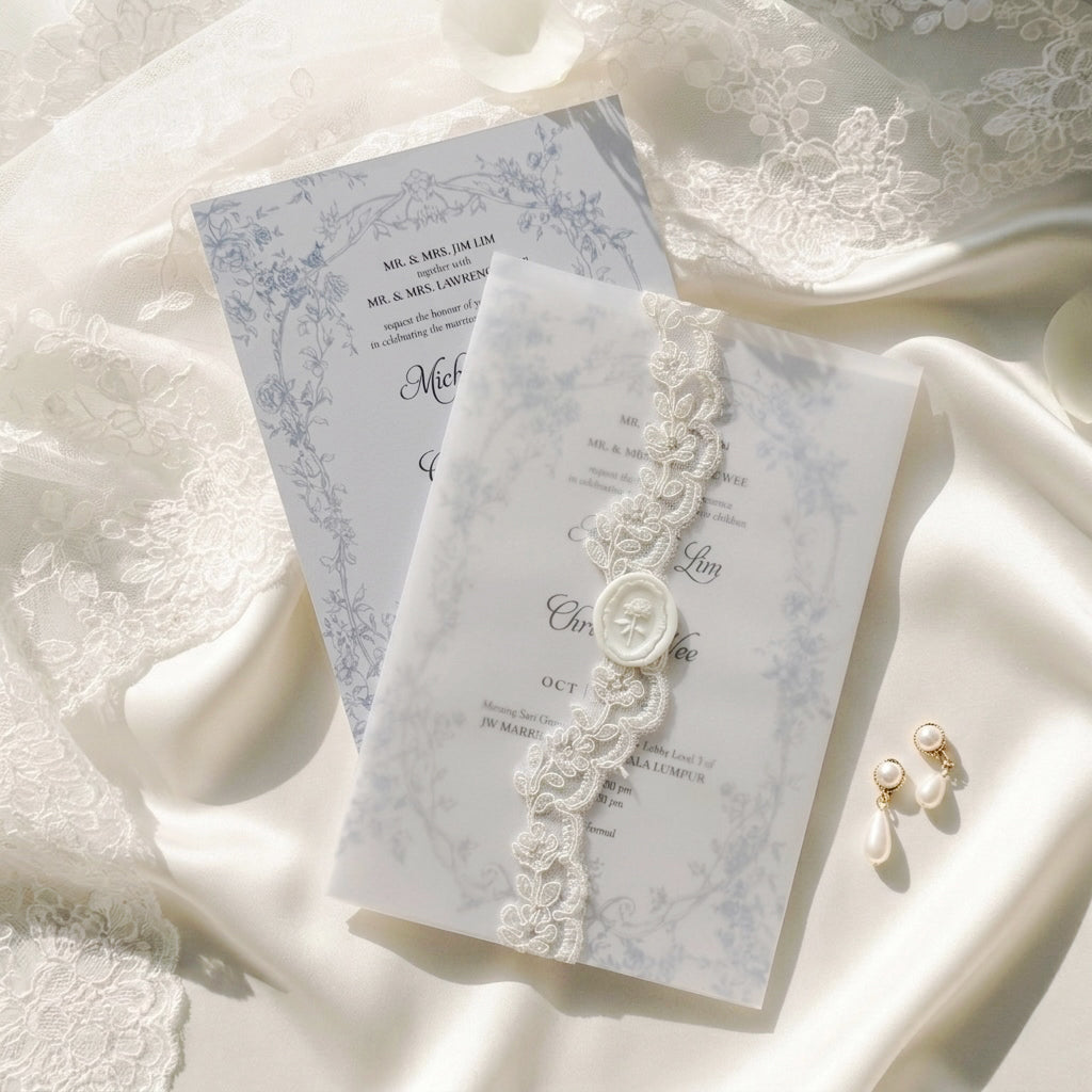 Lace Wedding Invitation