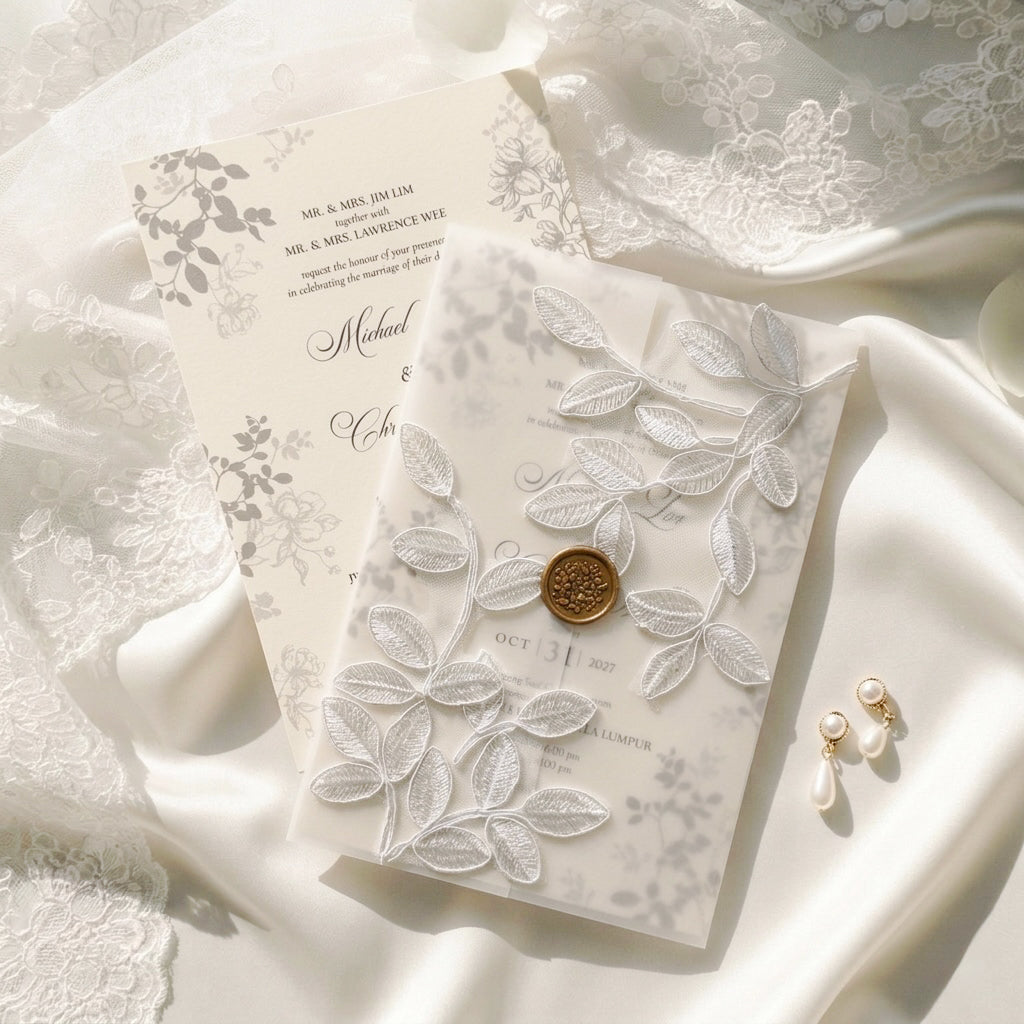 Lace Wedding Invitation