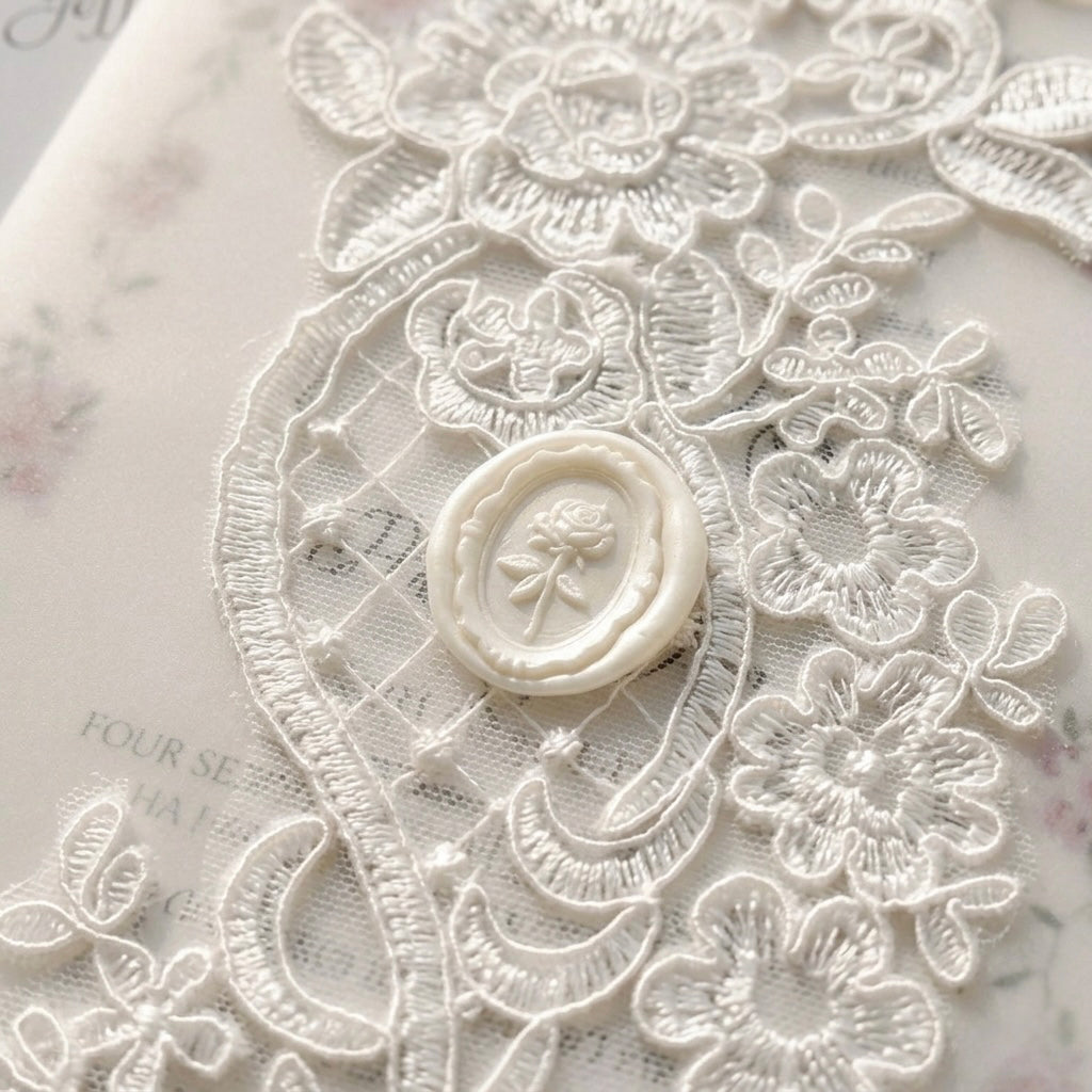 Lace Wedding Invitation