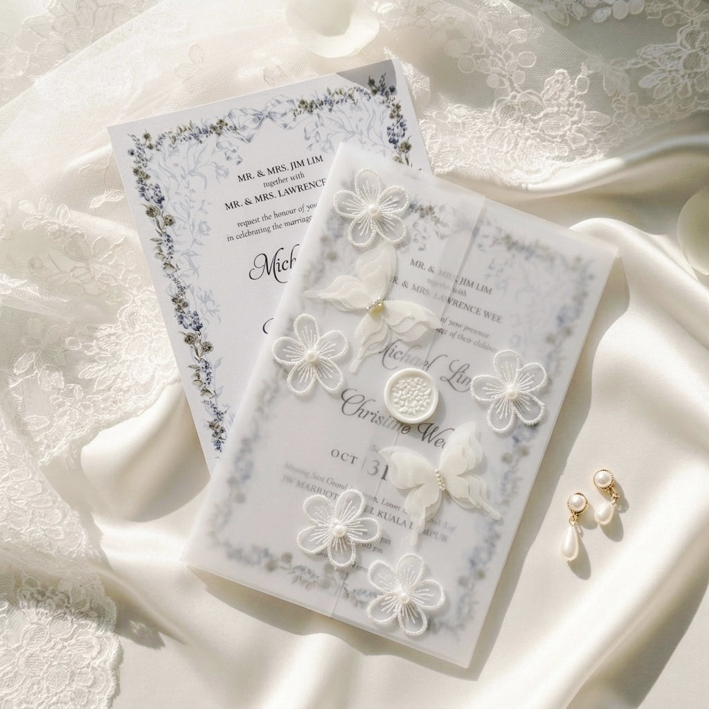 Lace Wedding Invitation