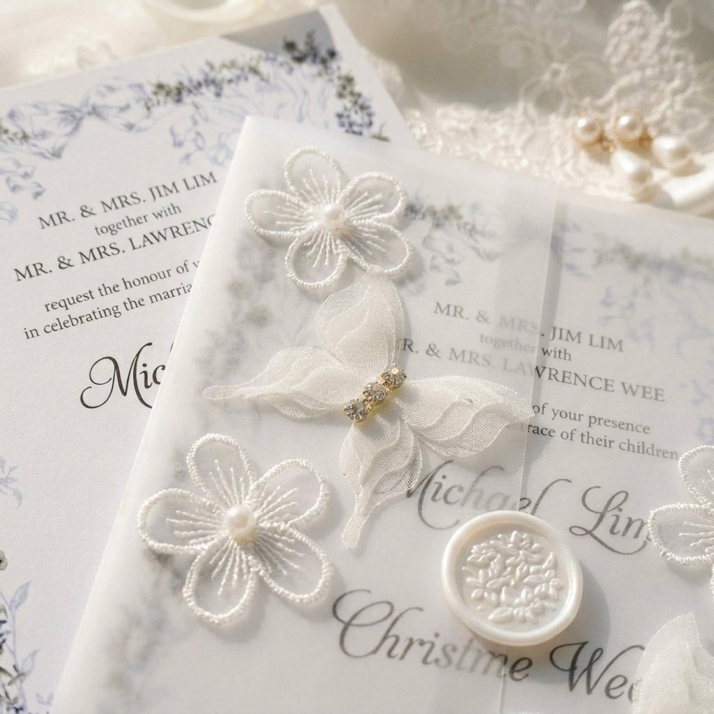 Lace Wedding Invitation