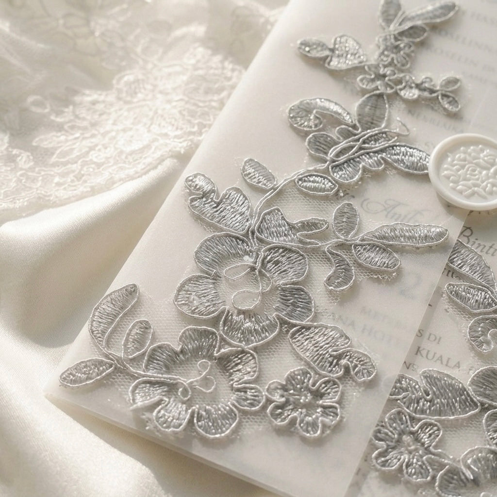 Lace Wedding Invitation