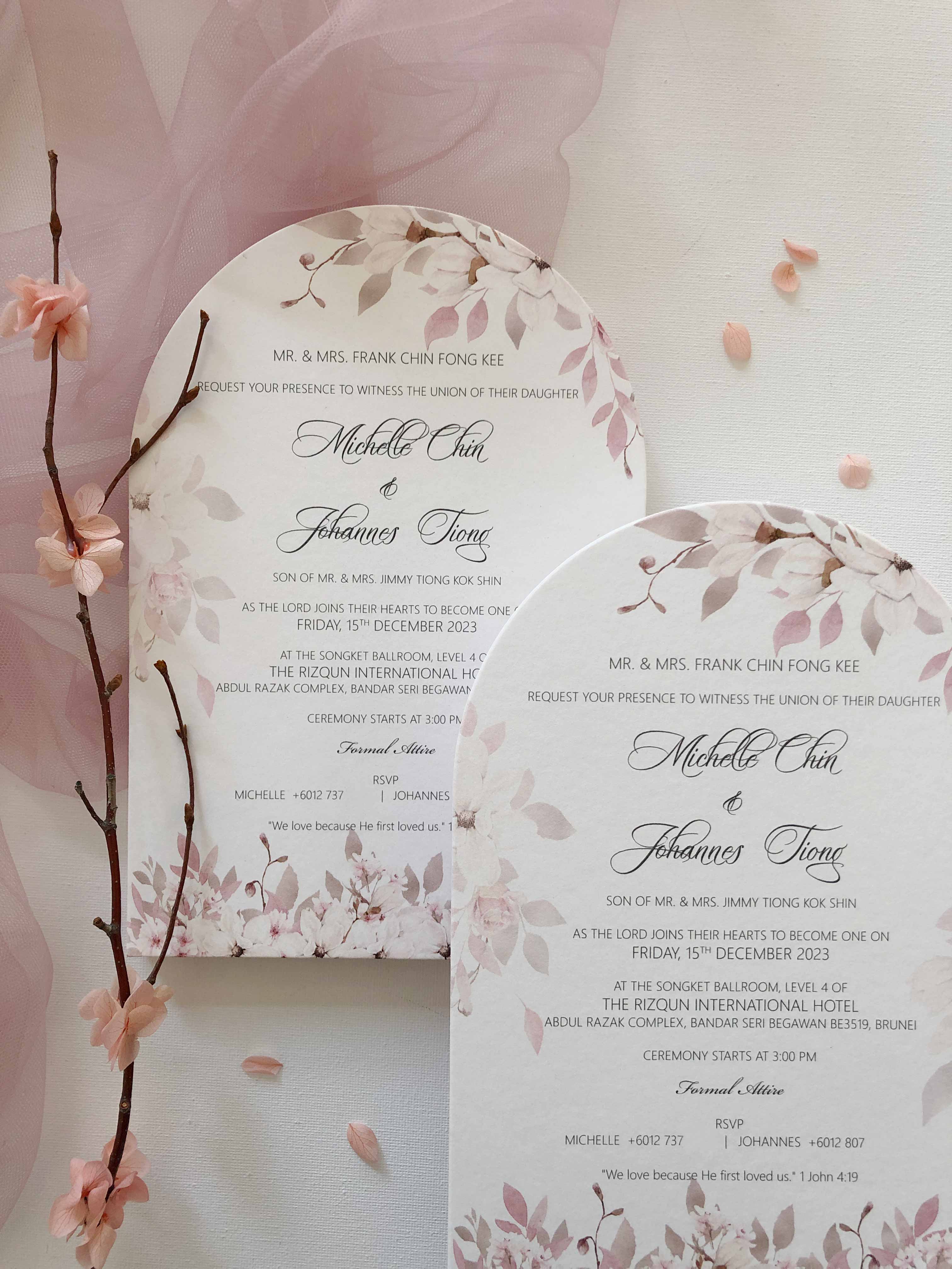 Arch Wedding Invitation