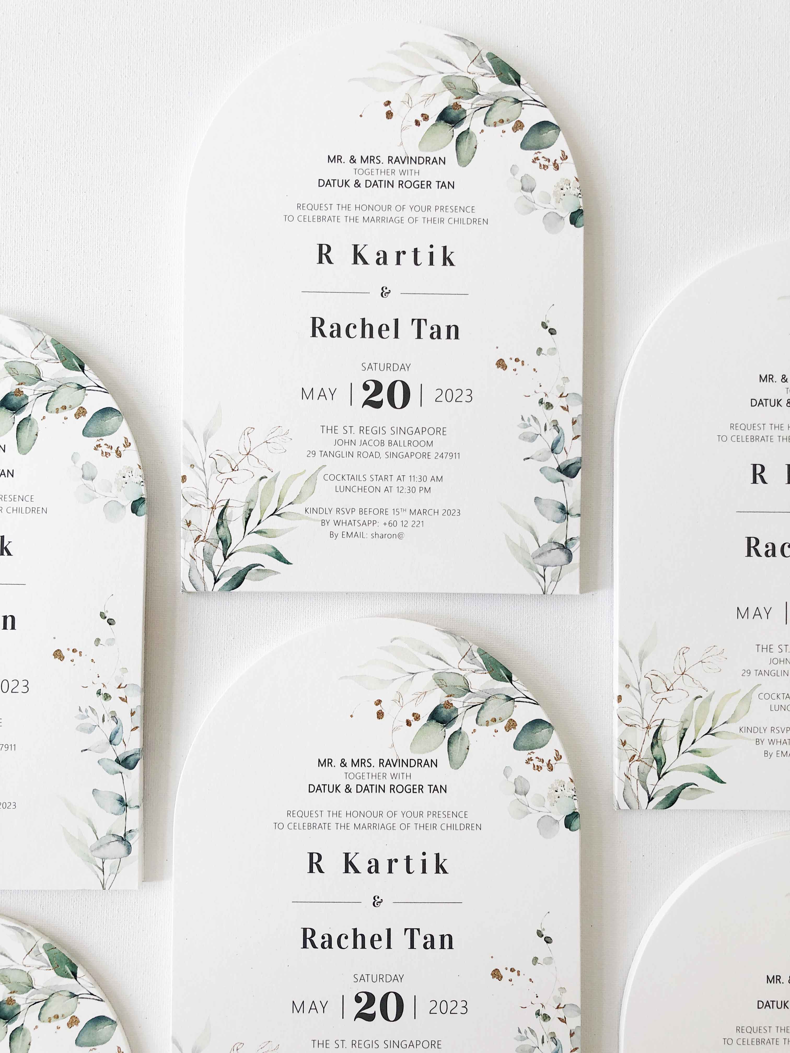Arch Wedding Invitation