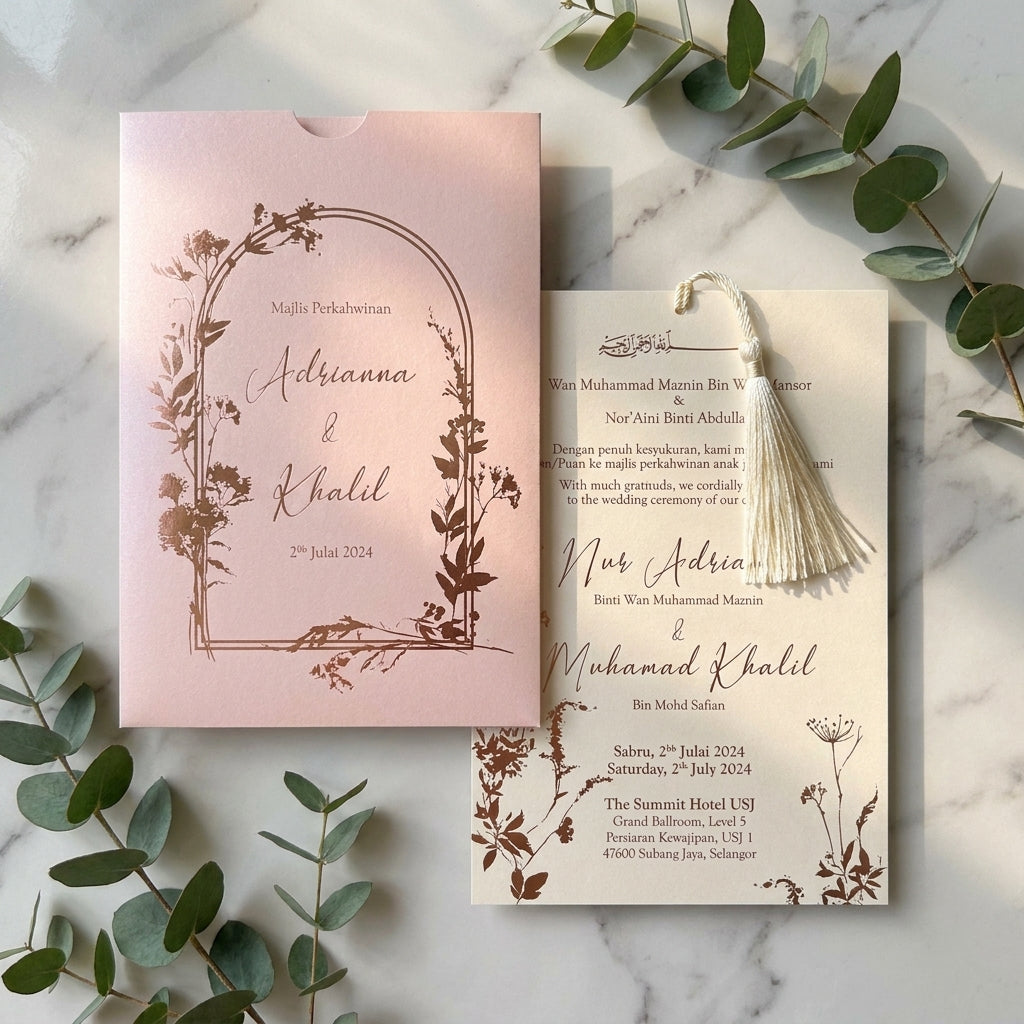 Pocket wedding invitations will not only impress your guests with its unmissable beauty, but they have also been cleverly designed to keep all of your wedding stationary in the one place.