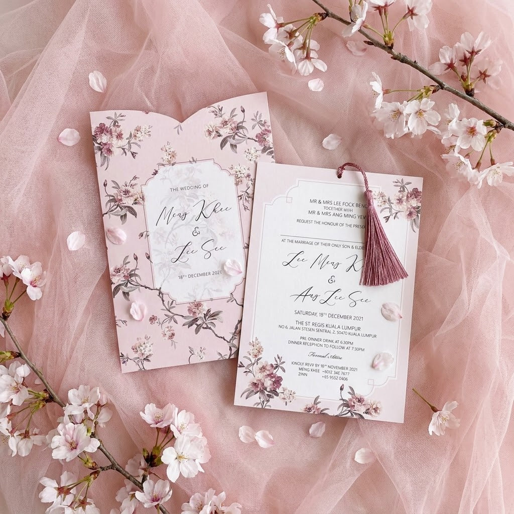 Pocket Wedding Invitation