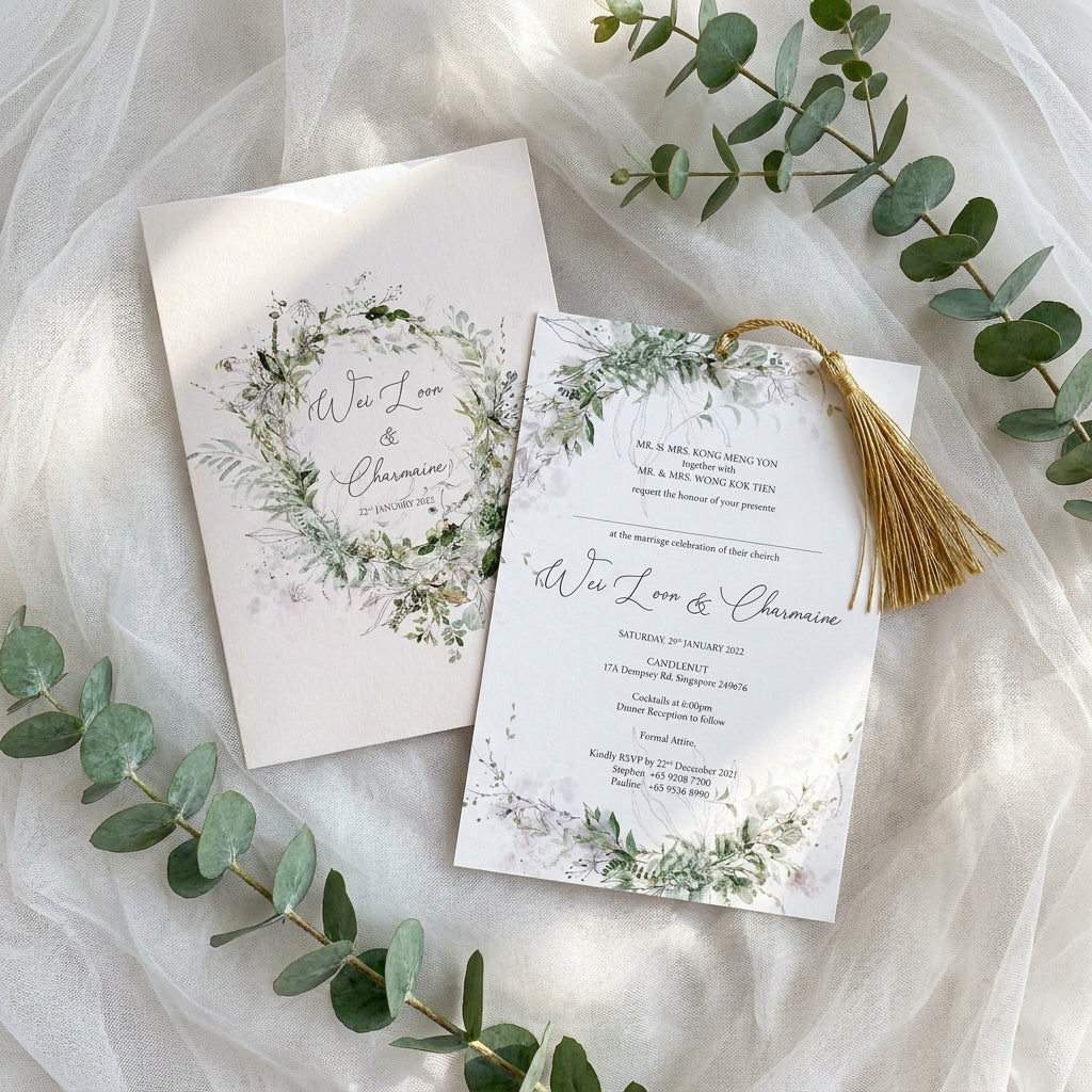 Pocket Wedding Invitation