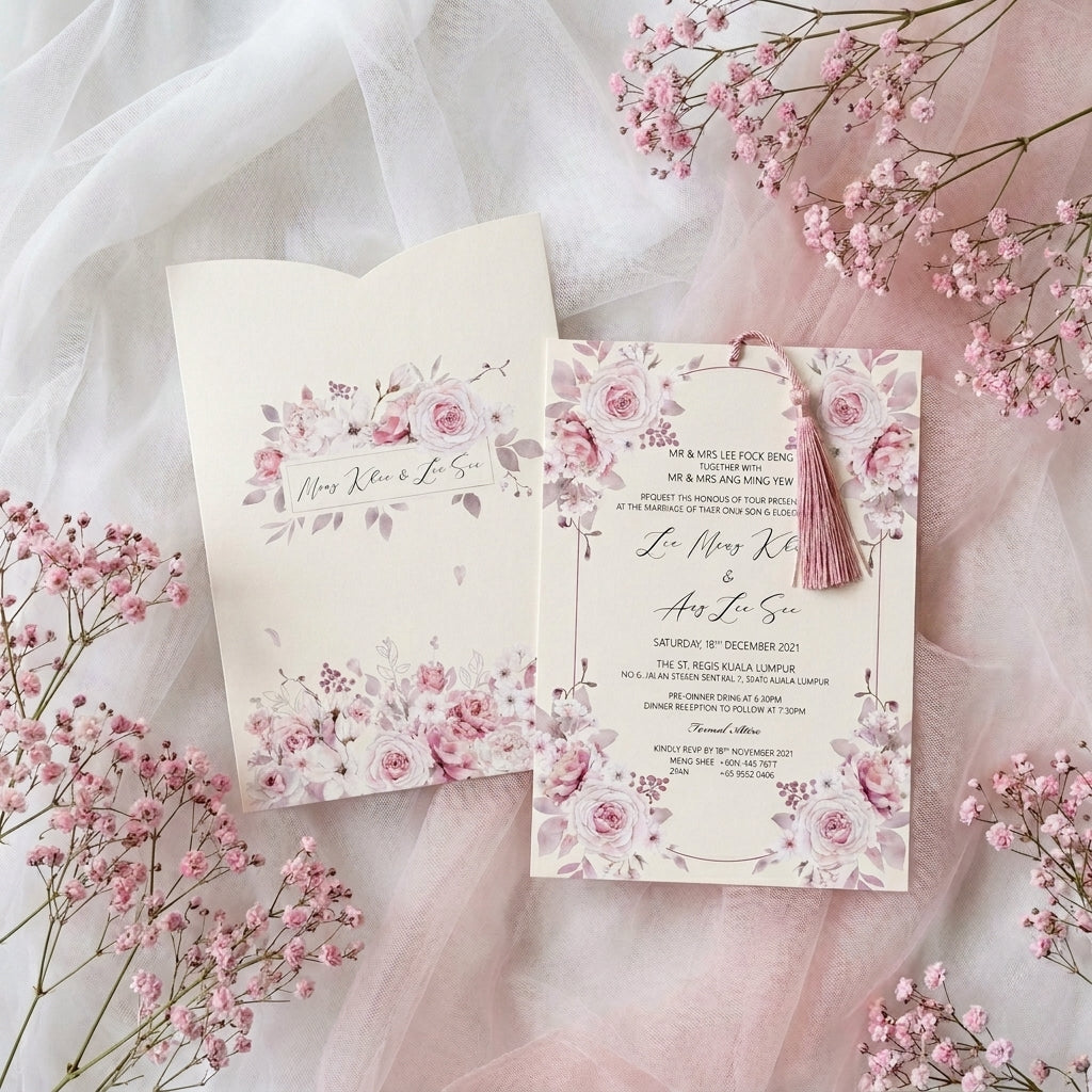 Pocket Wedding Invitation