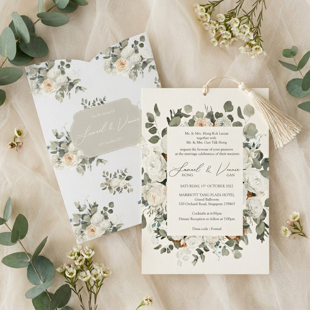 Pocket Wedding Invitation