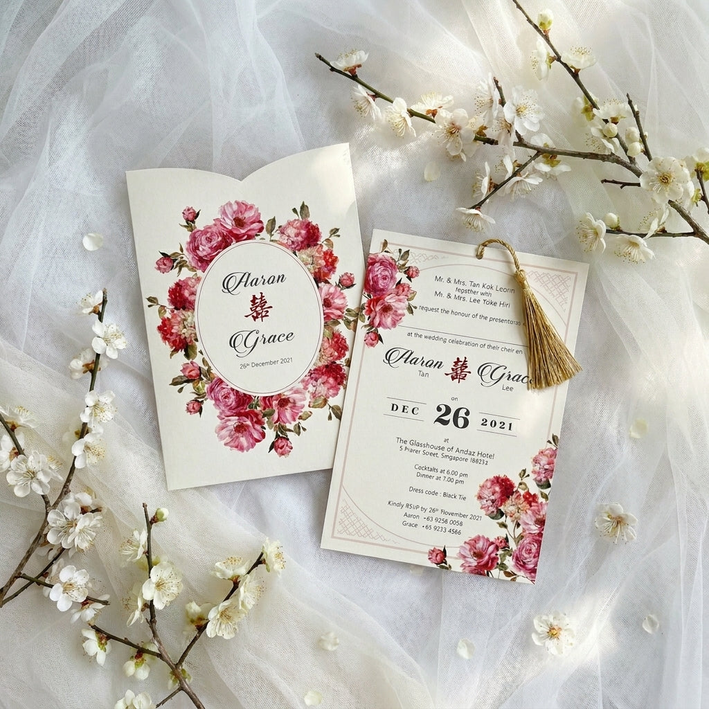 Pocket Wedding Invitation