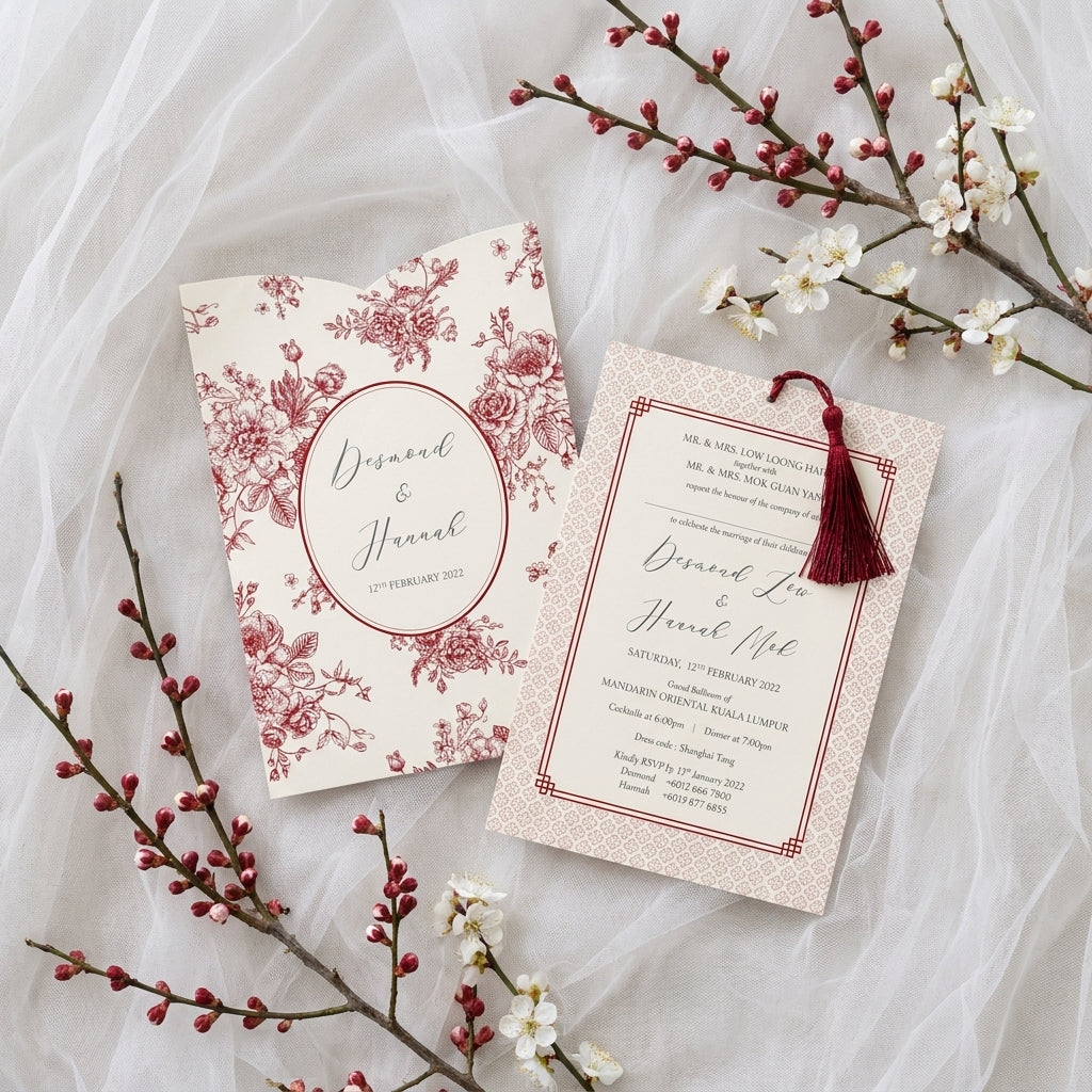 Pocket Wedding Invitation