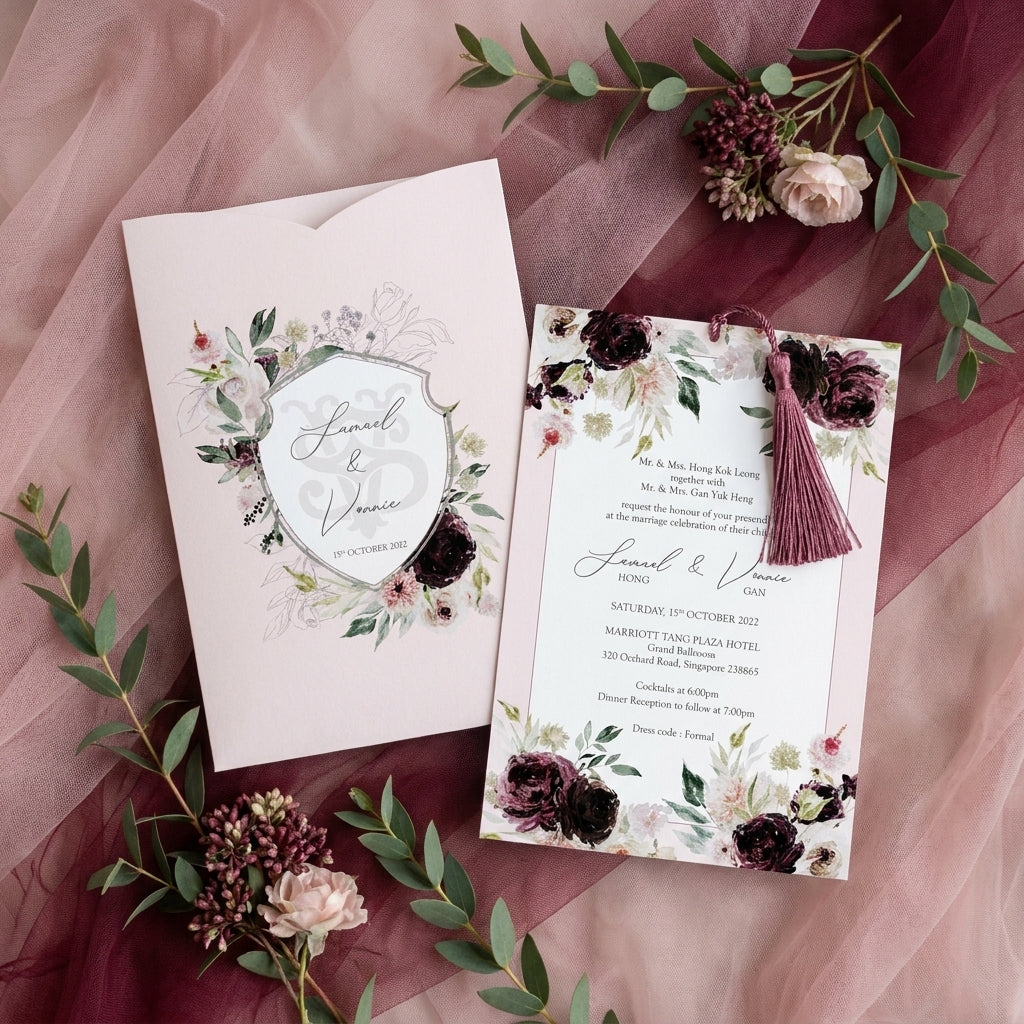 Pocket Wedding Invitation