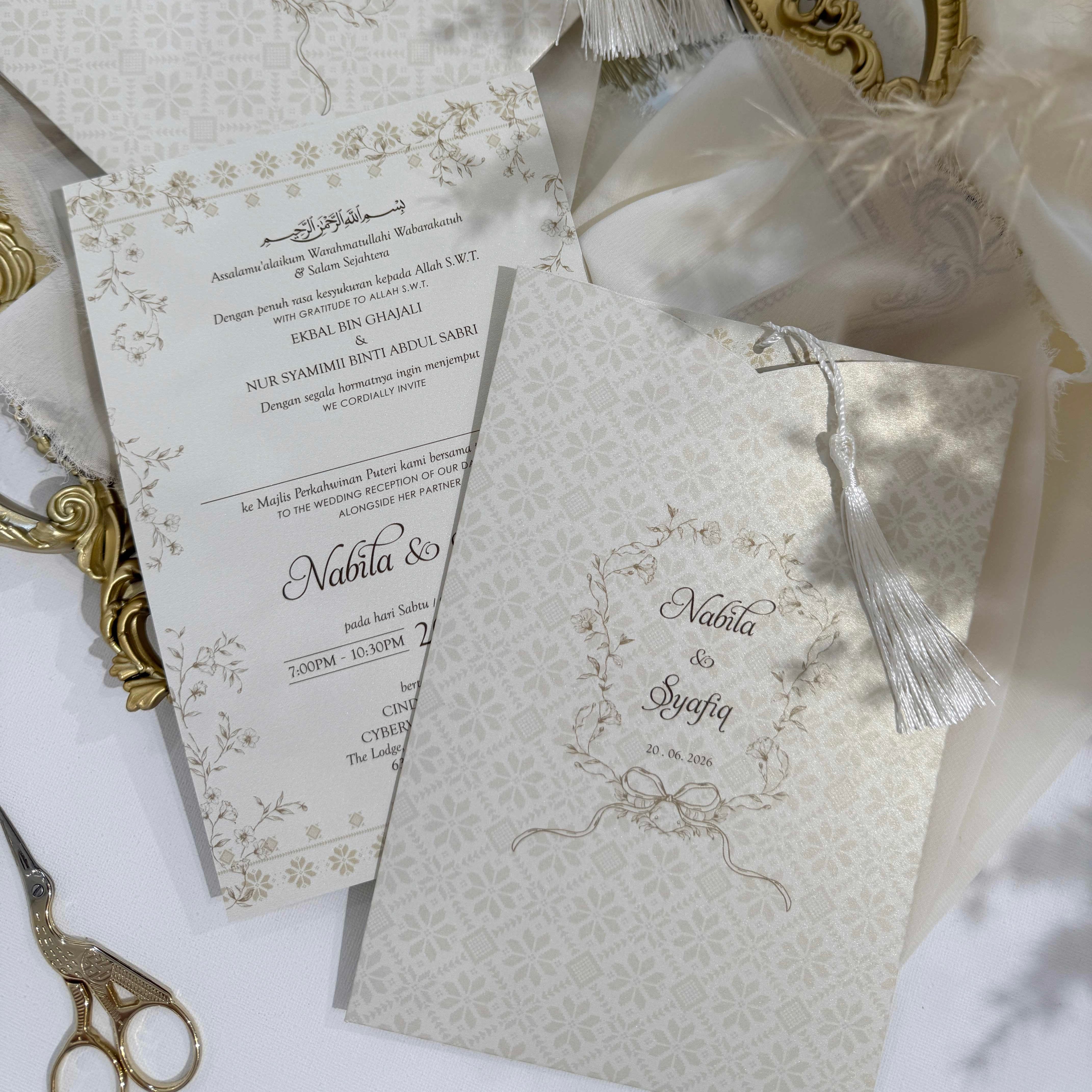 Pocket Wedding Invitation