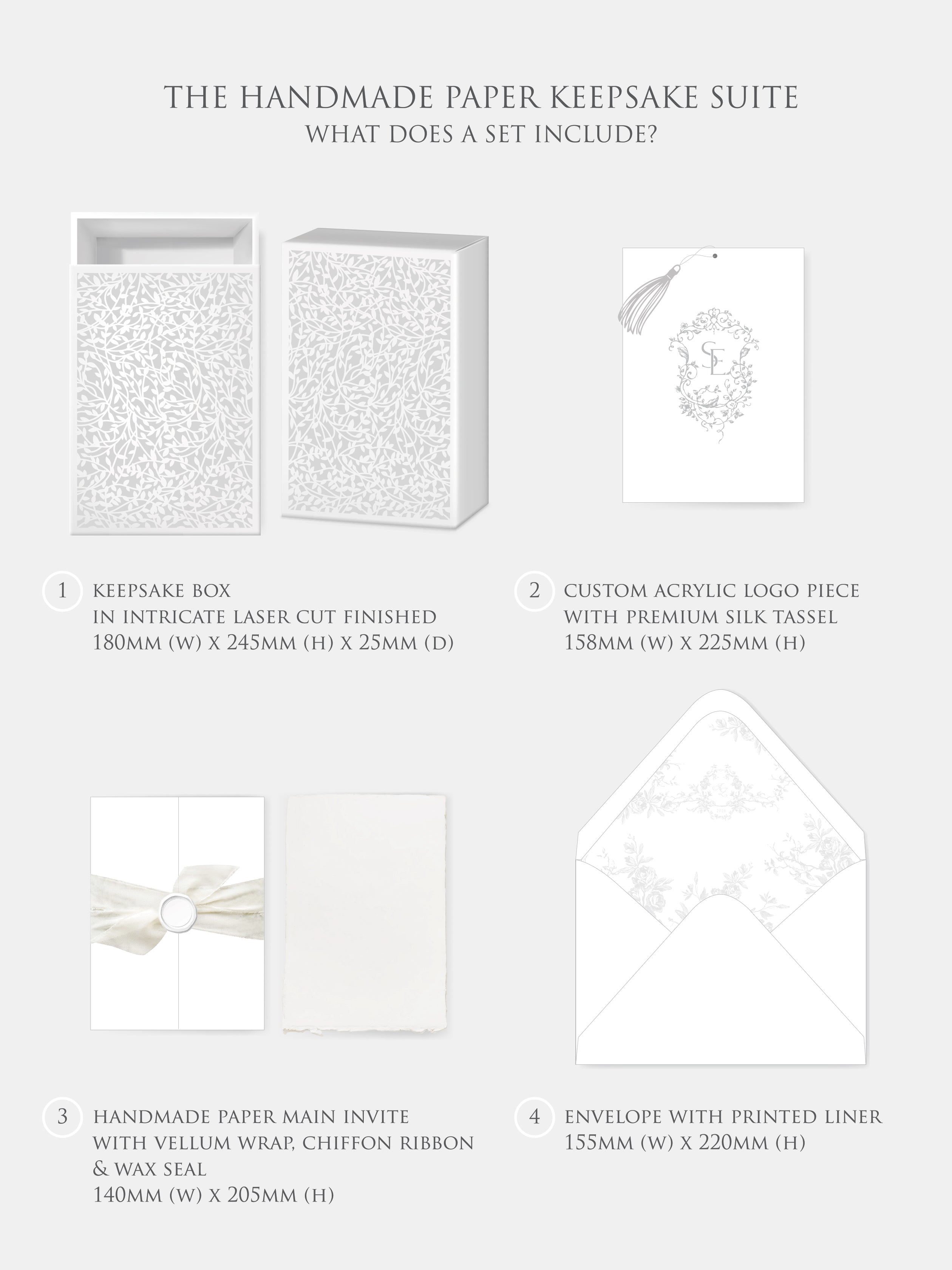 The Handmade Paper Keepsake Suite