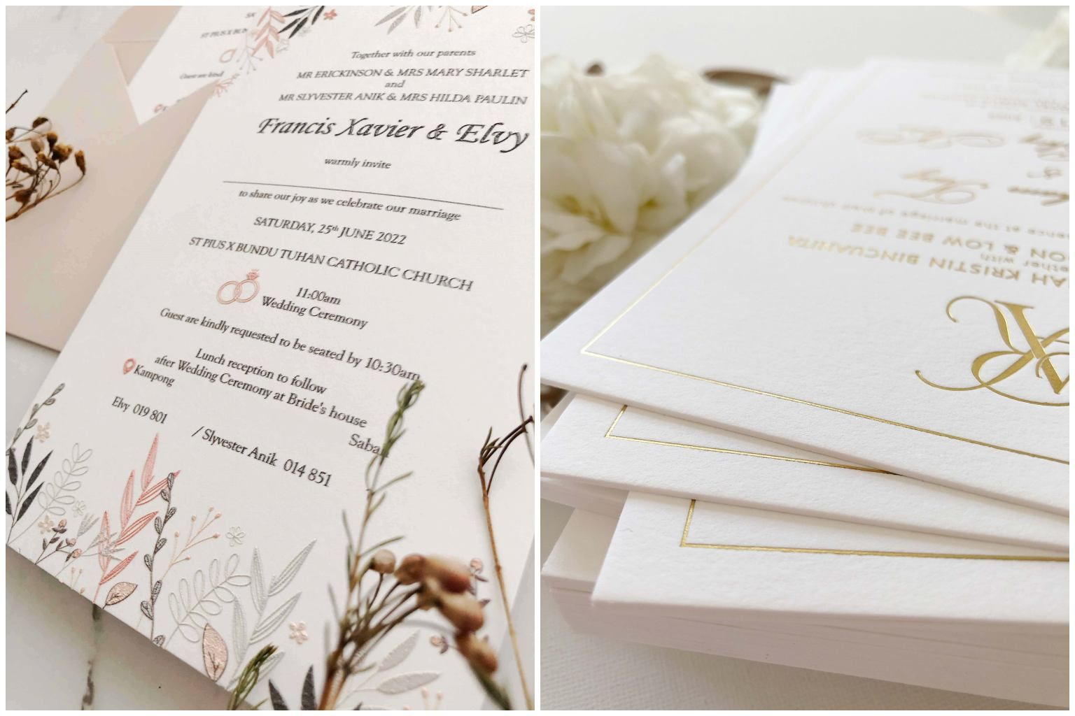 Thick Cotton Paper Invitations That Feel As Good As They Look
