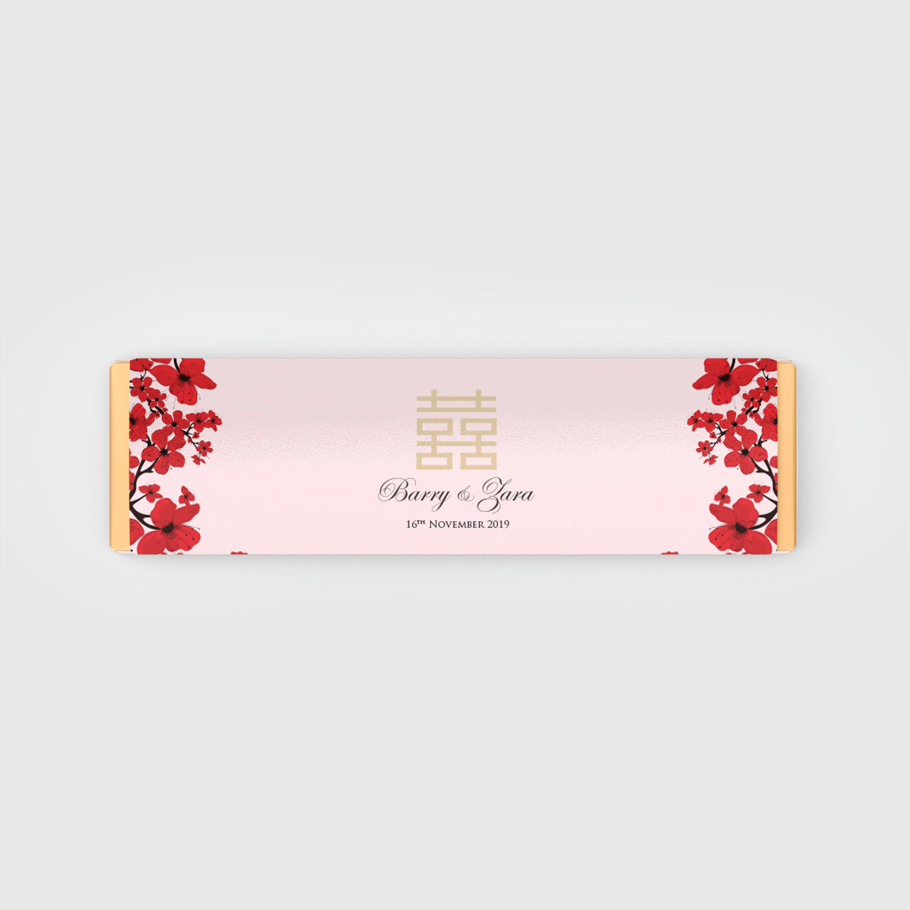 Chocolate Bar Wedding Favour