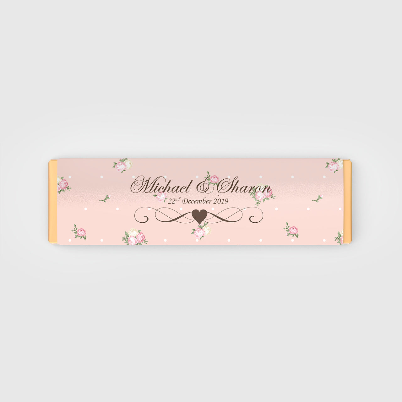 Chocolate Bar Wedding Favour