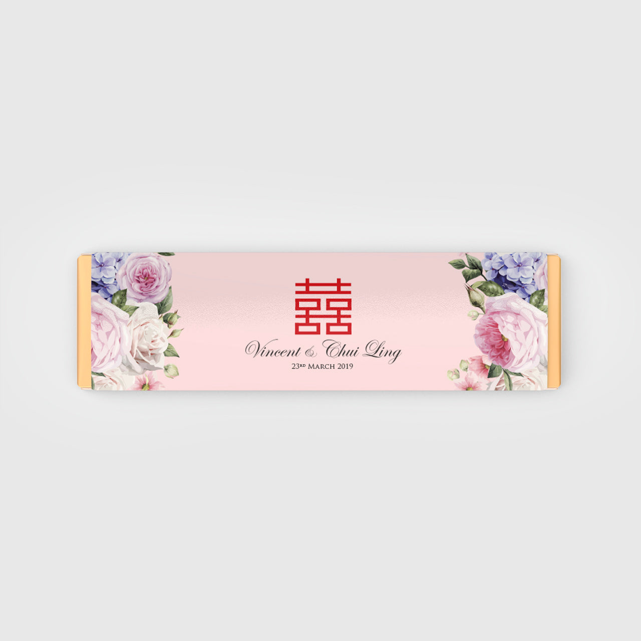 Chocolate Bar Wedding Favour