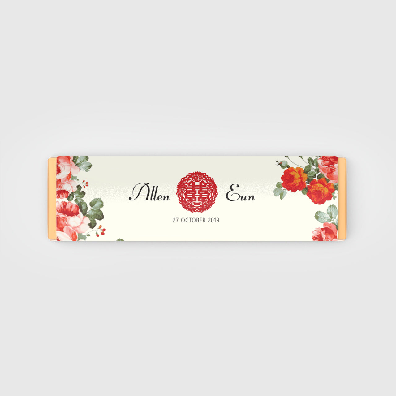 Chocolate Bar Wedding Favour