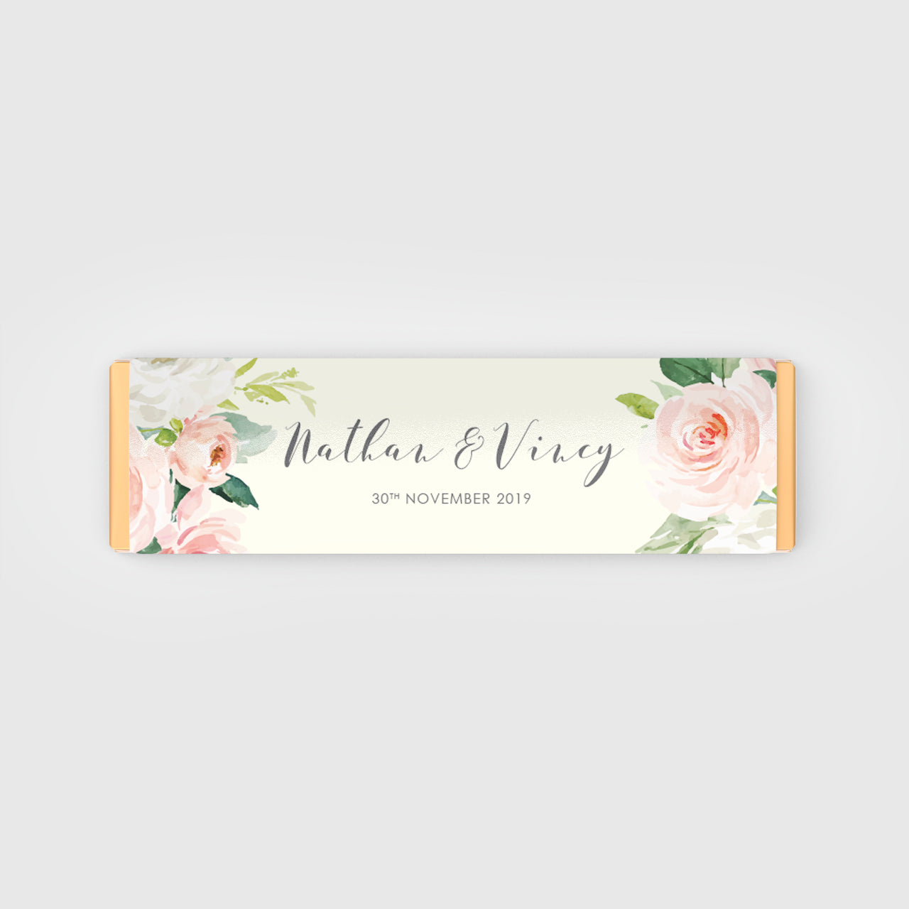 Chocolate Bar Wedding Favour