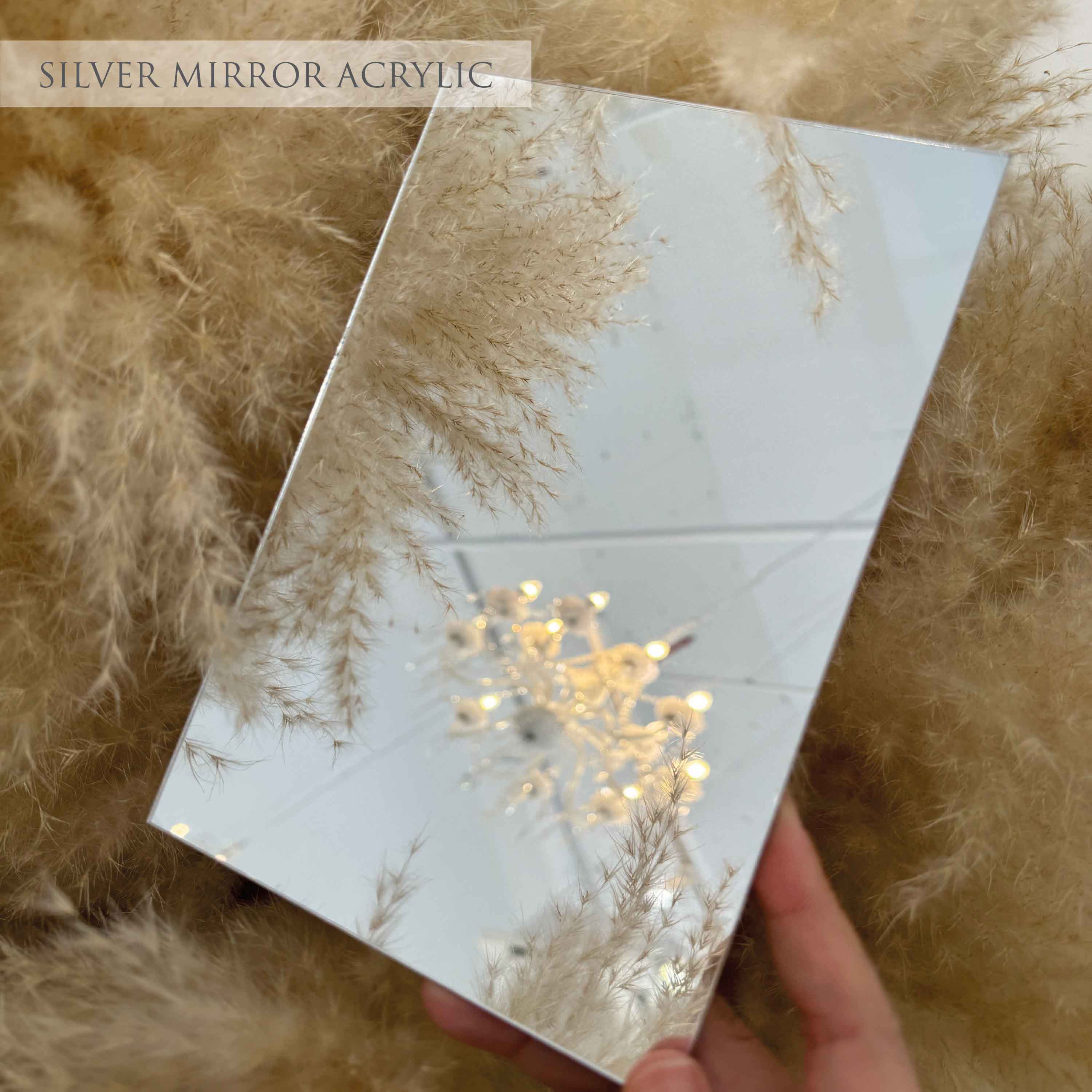 Acrylic Wedding Invitation (Mirror)