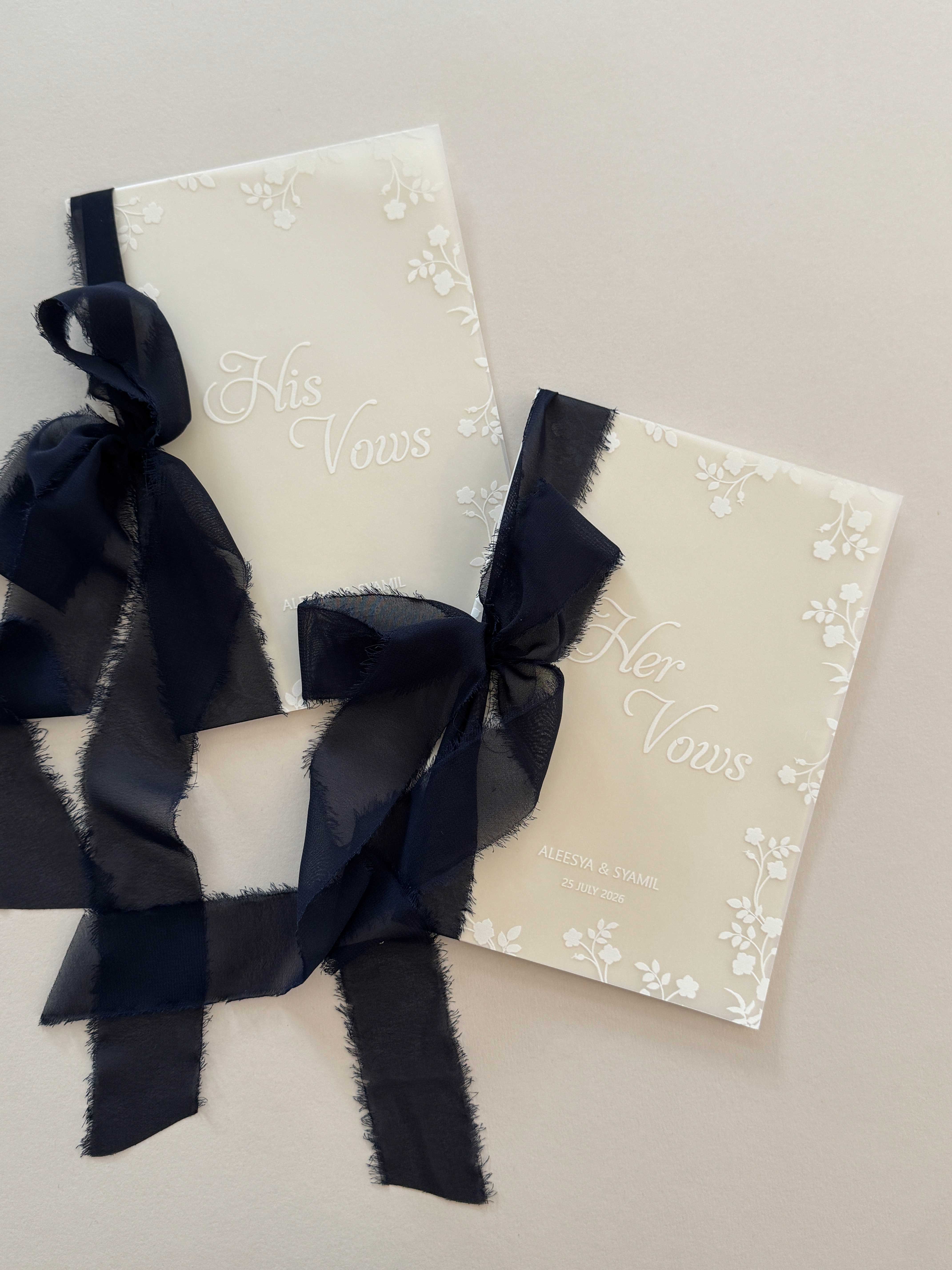 Wedding Vow Books