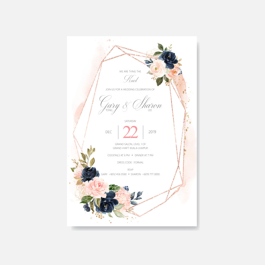 Botanical Wedding Invitation