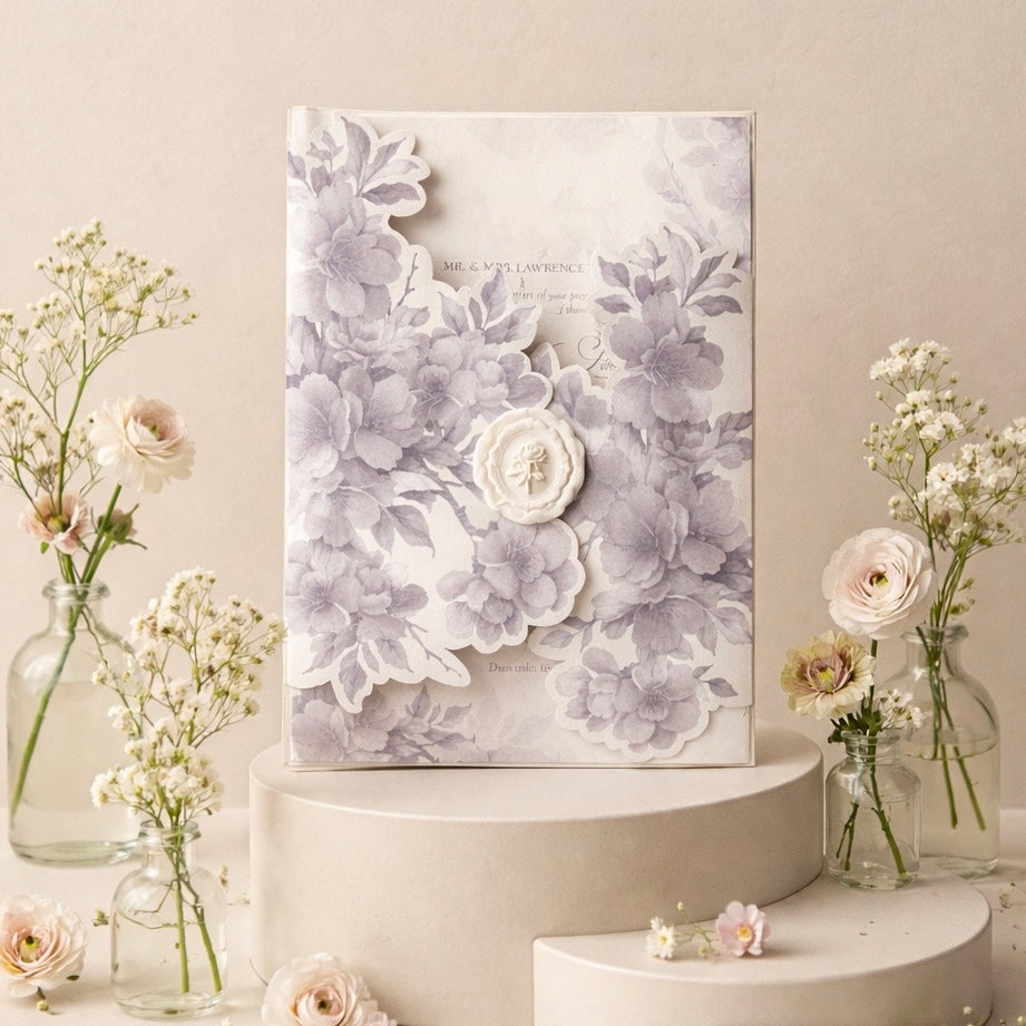 Fancy Shaped Wedding Invitation