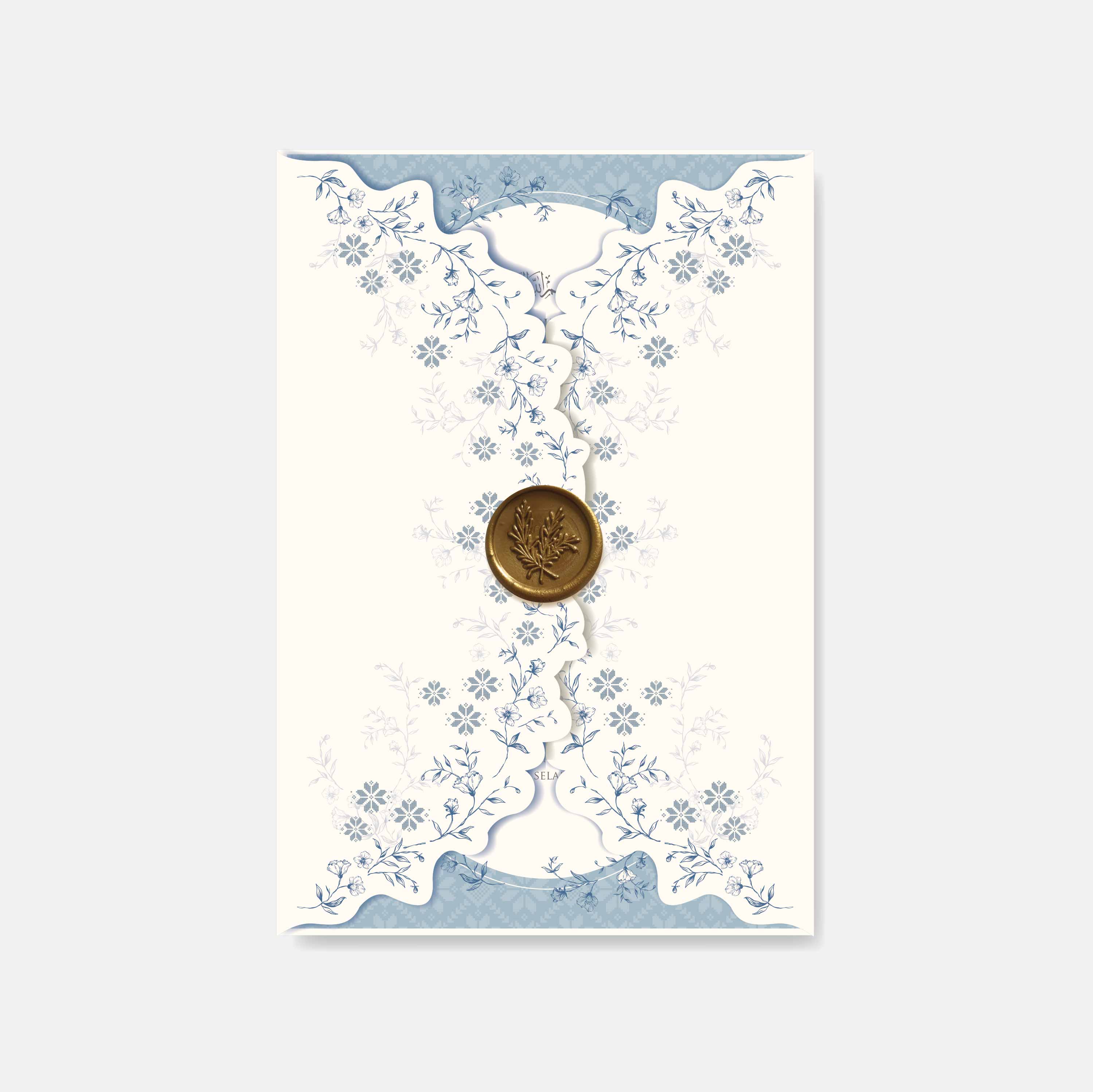 Fancy Shaped Wedding Invitation